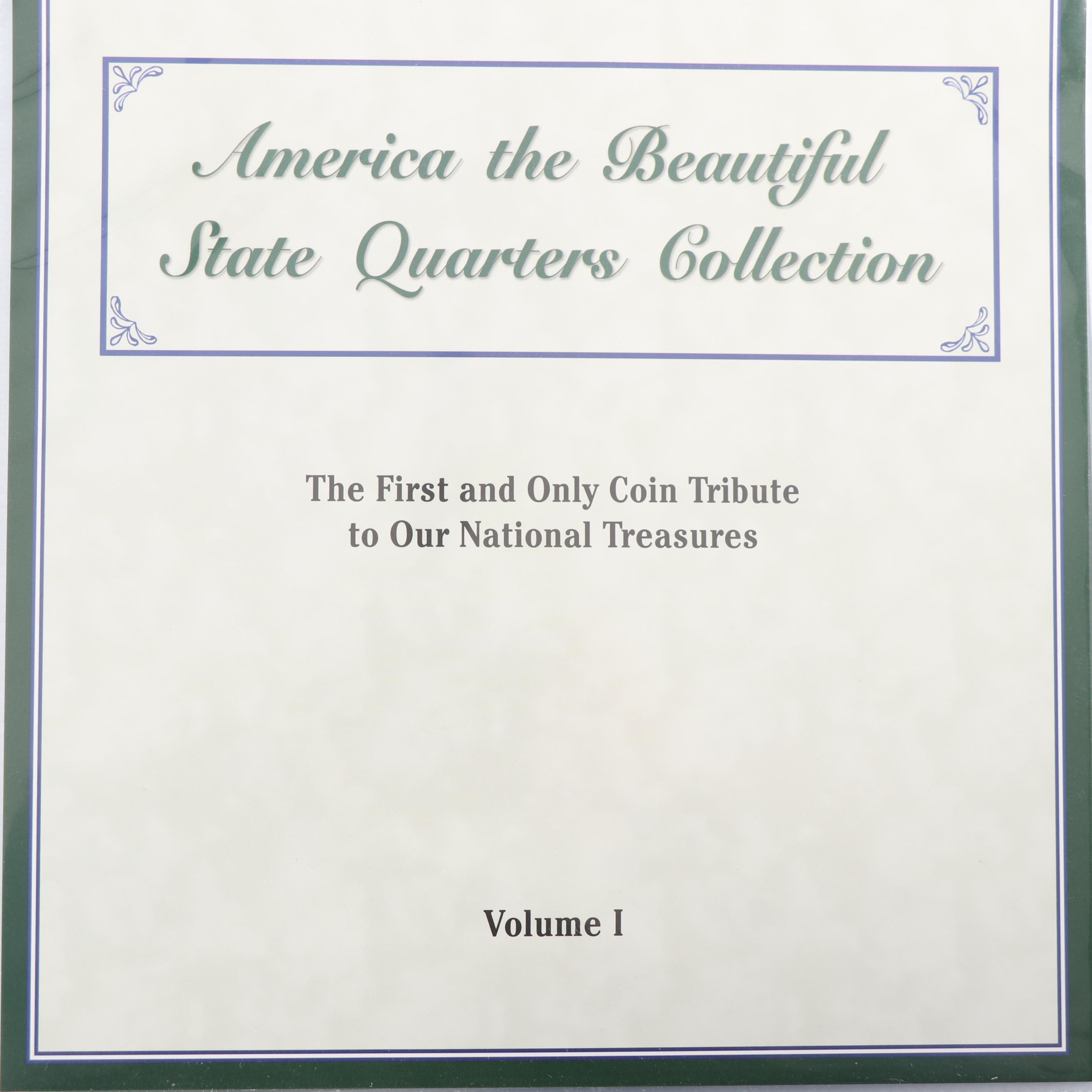 "America The Beautiful" State Quarters Collection Album Set