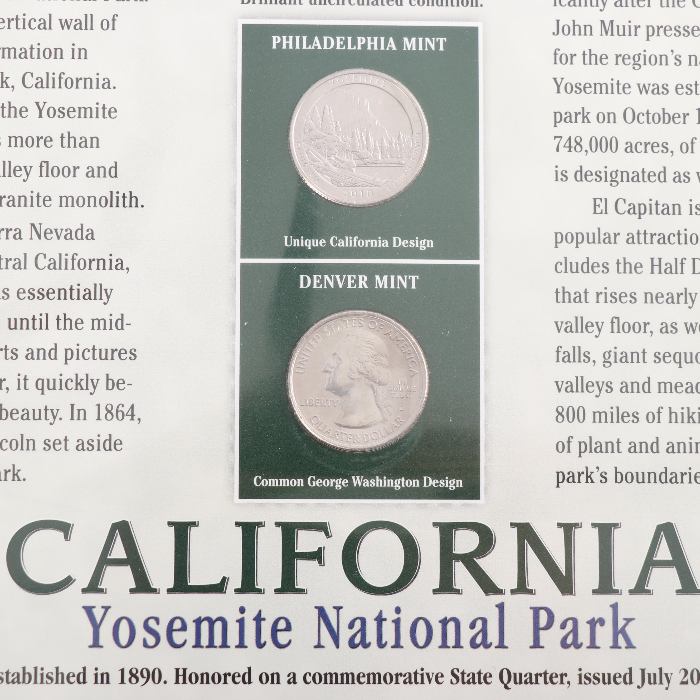 "America The Beautiful" State Quarters Collection Album Set