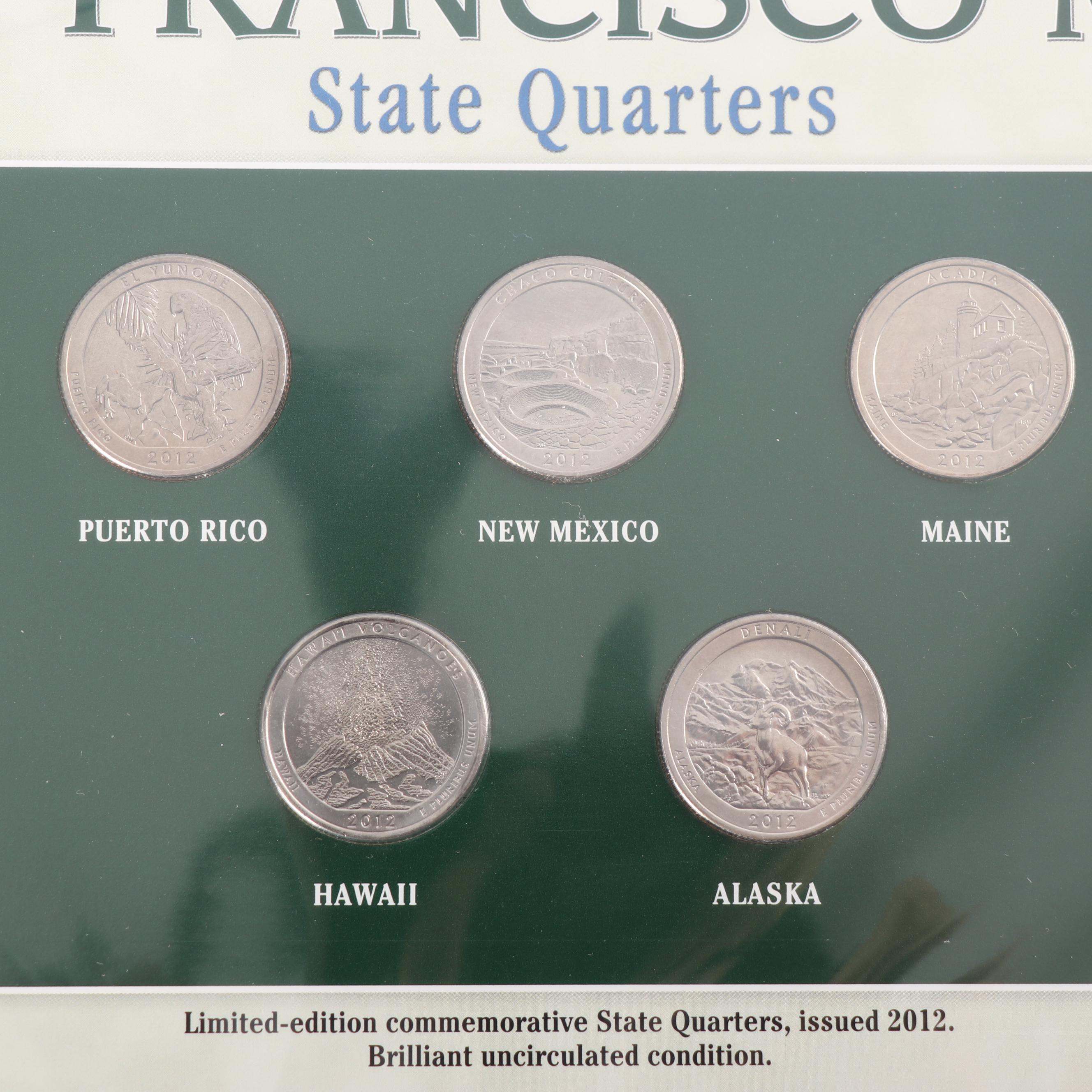 "America The Beautiful" State Quarters Collection Album Set