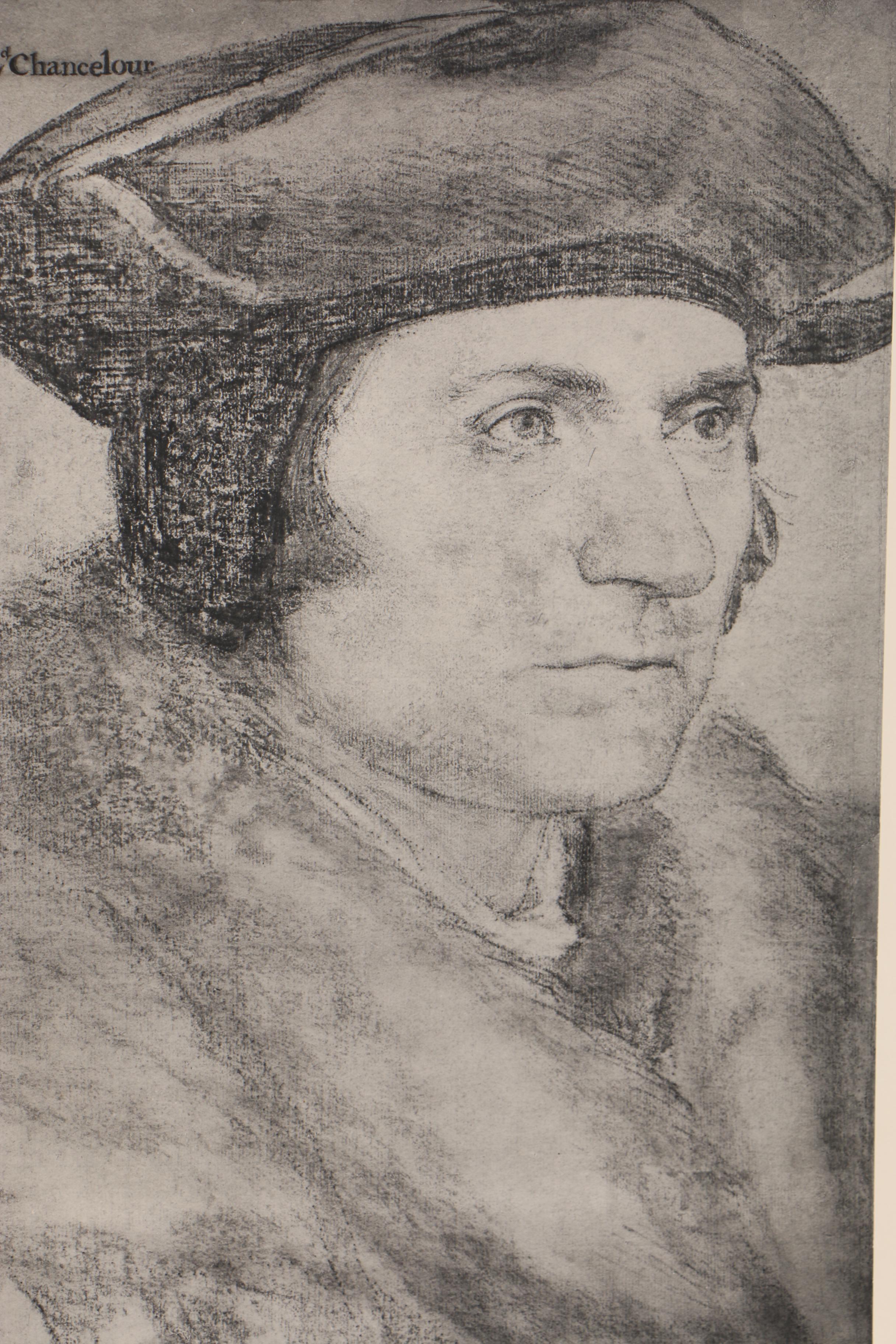 Reproduction Prints after Leonardo Da Vinci, Hans Holbein and Tiziano Titian