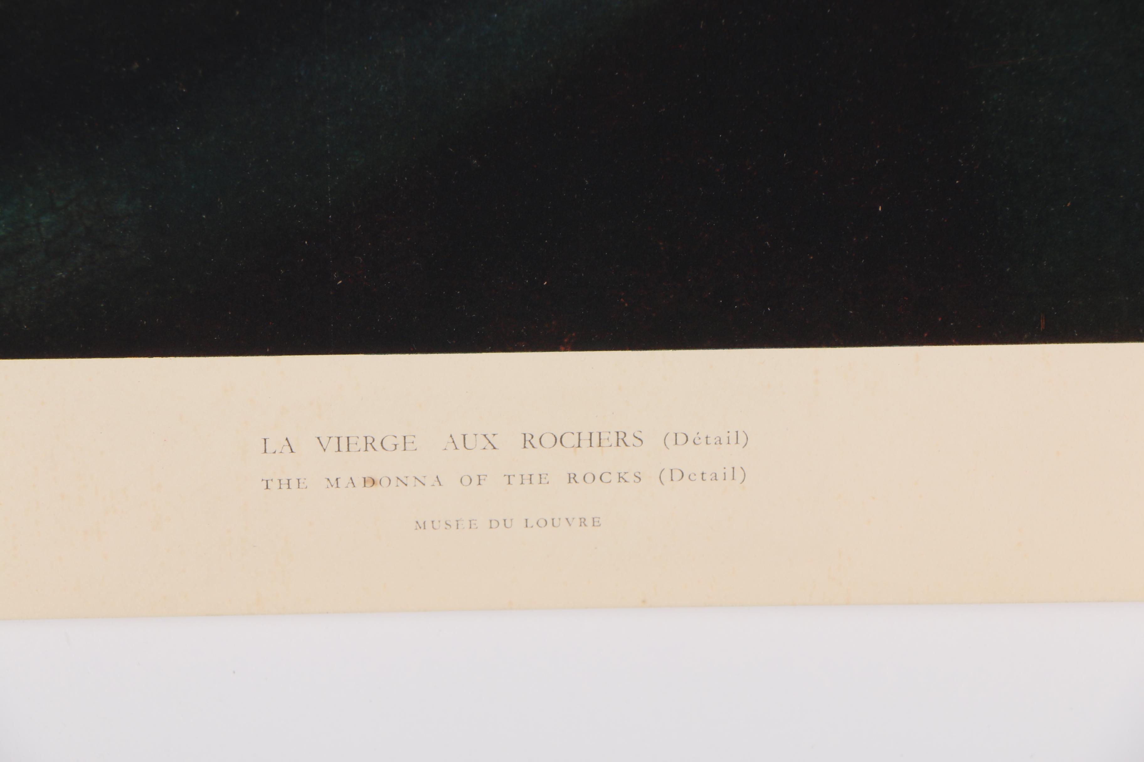 Reproduction Prints after Leonardo Da Vinci, Hans Holbein and Tiziano Titian