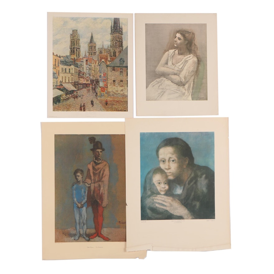 Reproduction Prints after Pablo Picasso and Camille Pissarro