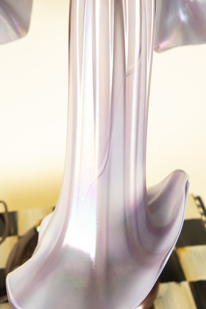 John Cook Studios Jack-in-the-Pulpit Art Glass Table Lamp