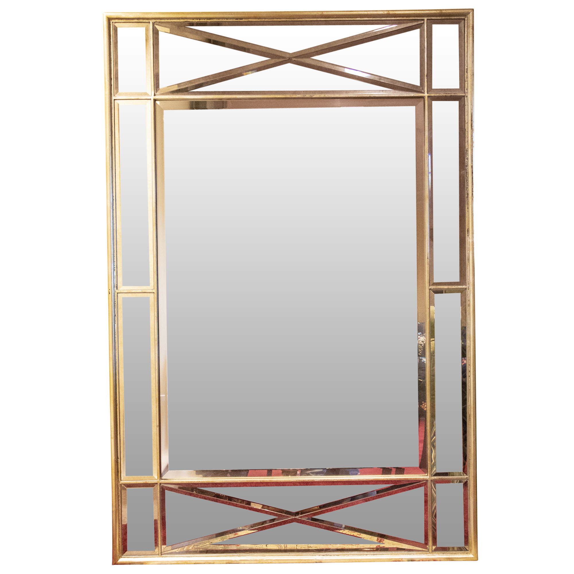 Beveled Glass Full Length Mirror