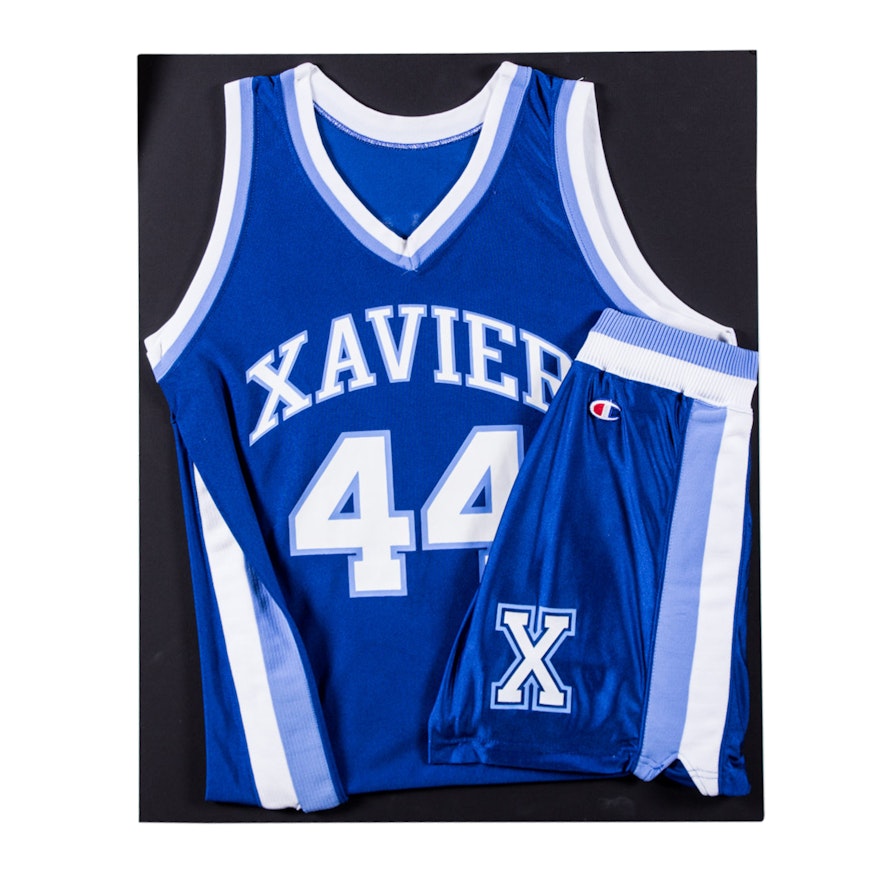 Xavier University Men's Basketball Uniform #44