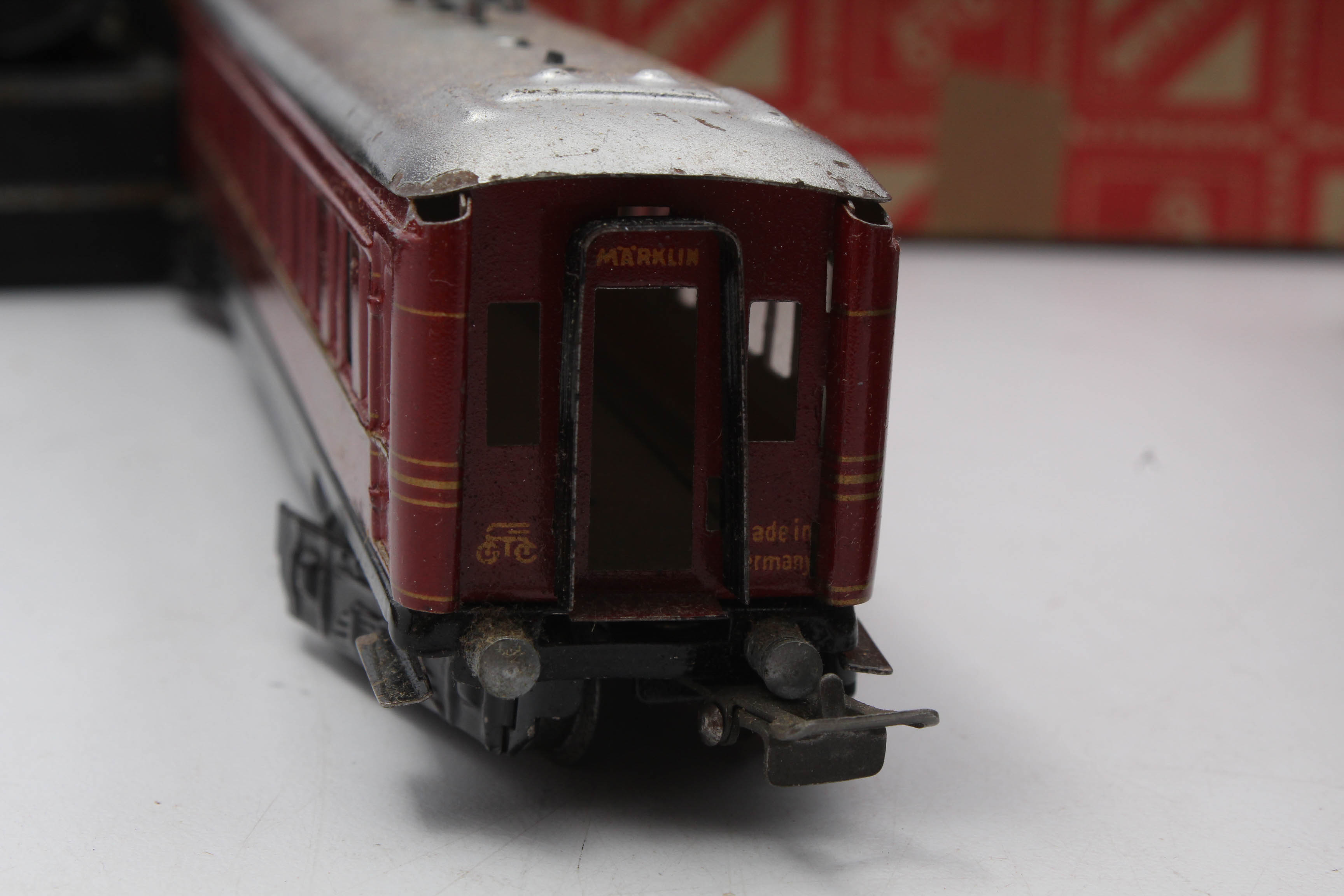 Pre-War Marklin HO Scale Model Train Set