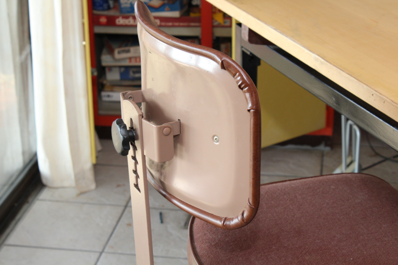 Vintage Drafting Table and Drafting Chair