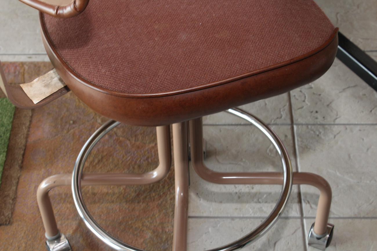 Vintage Drafting Table and Drafting Chair