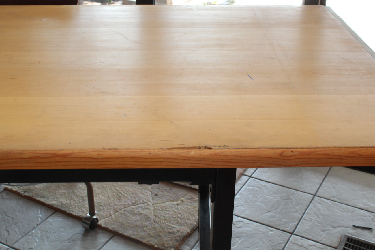 Vintage Drafting Table and Drafting Chair