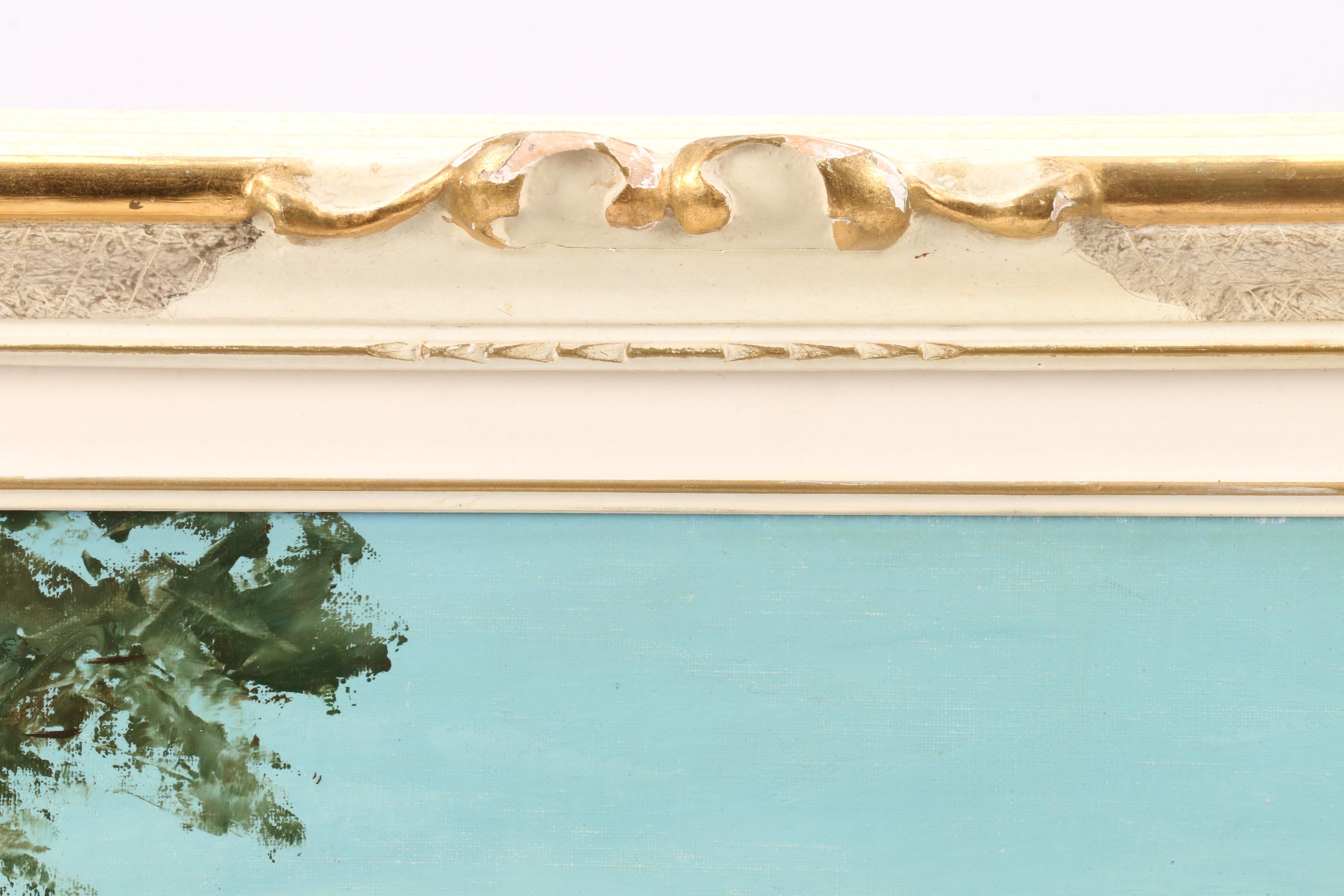 Robert Heyer Oil Painting of Expansive Landscape