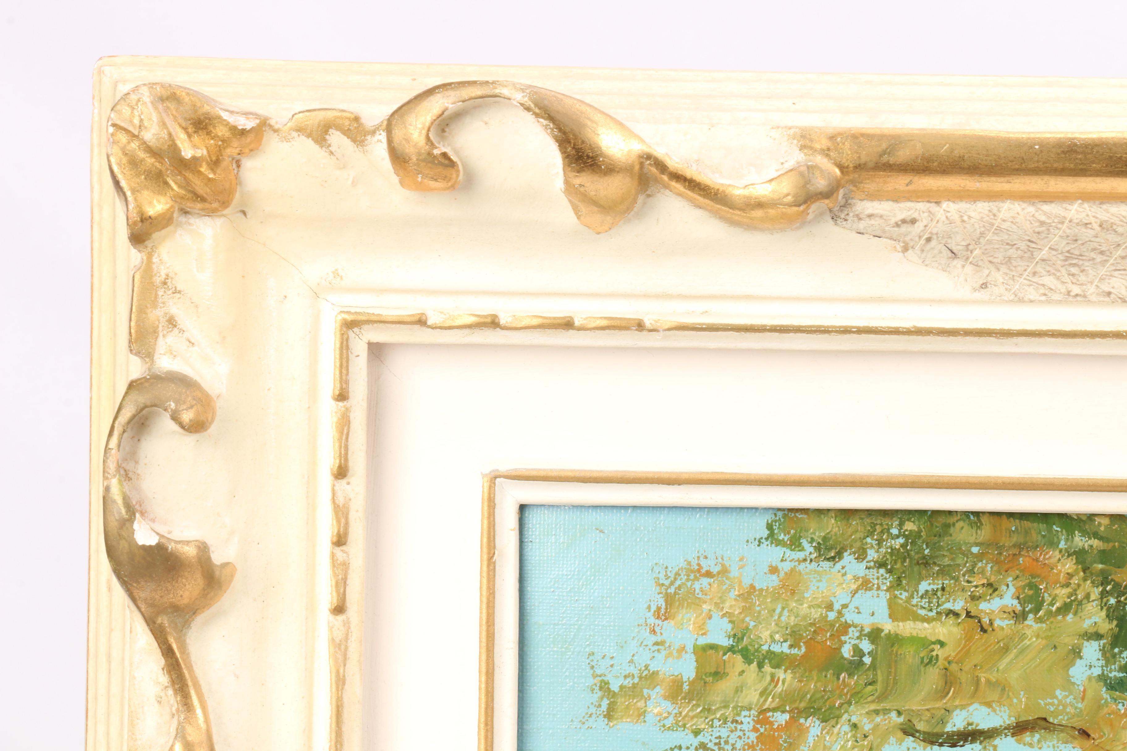 Robert Heyer Oil Painting of Expansive Landscape