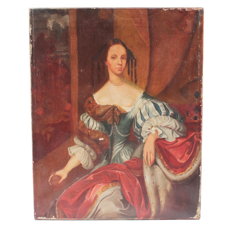 Copy Oil Painting after Portrait of Catherine of Braganza