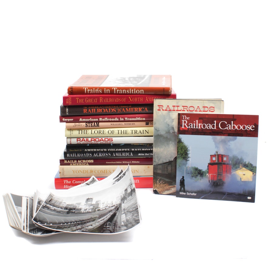 American Railroad Coffee Table Books and Photos