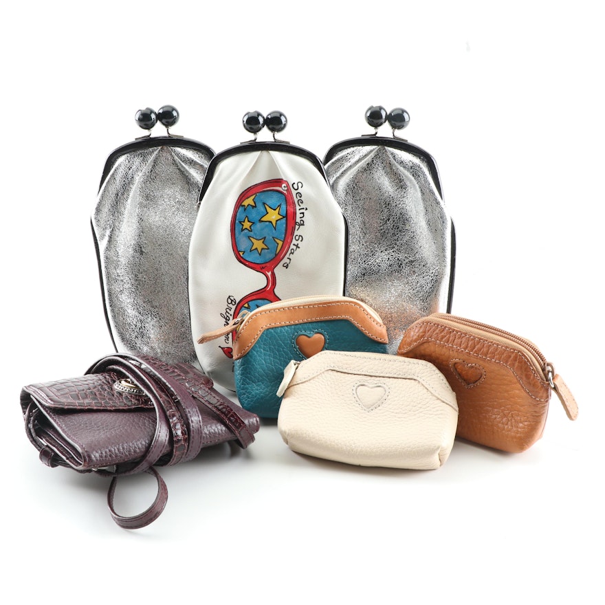 Brighton Leather Eyeglass Cases, Coin Pouches and Wallet