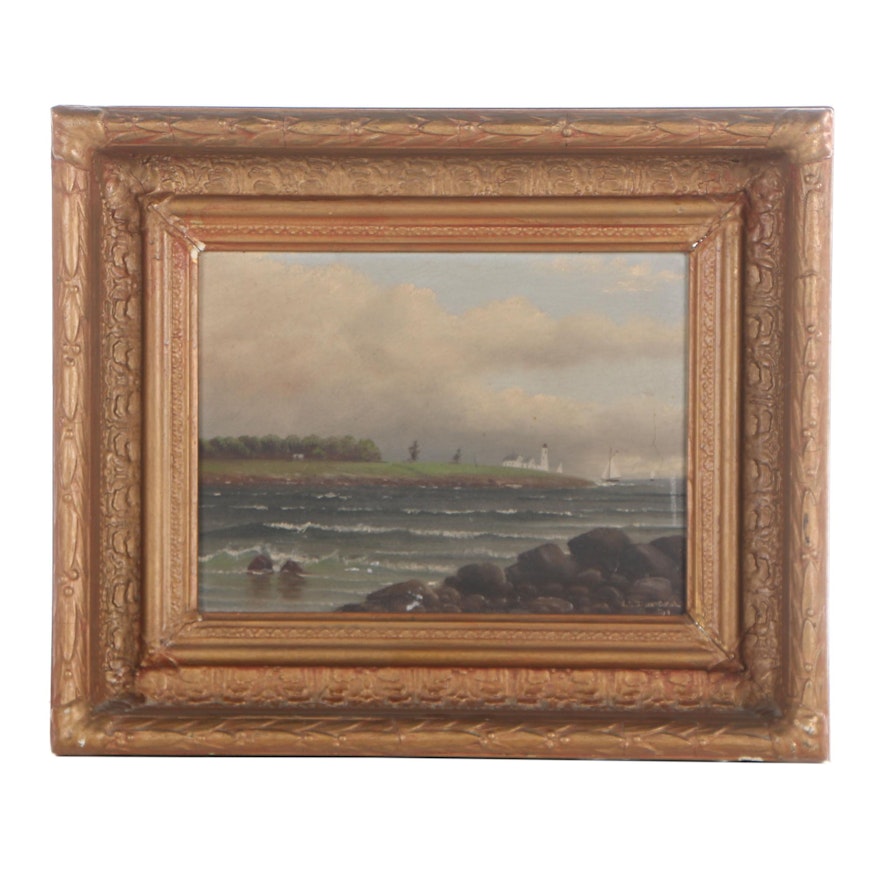 J. C. Durand 1851 Oil Painting