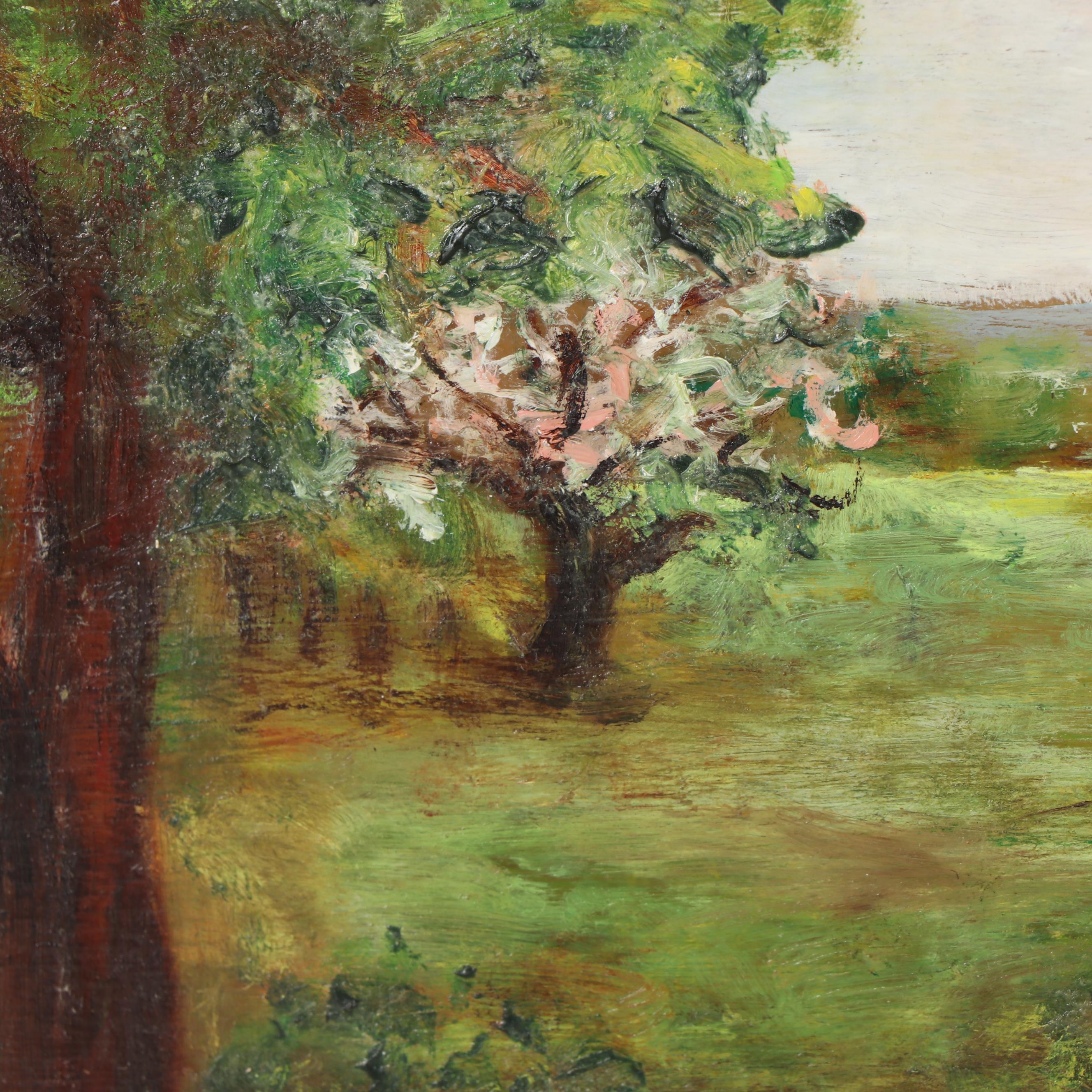 Rural Landscape Oil Painting