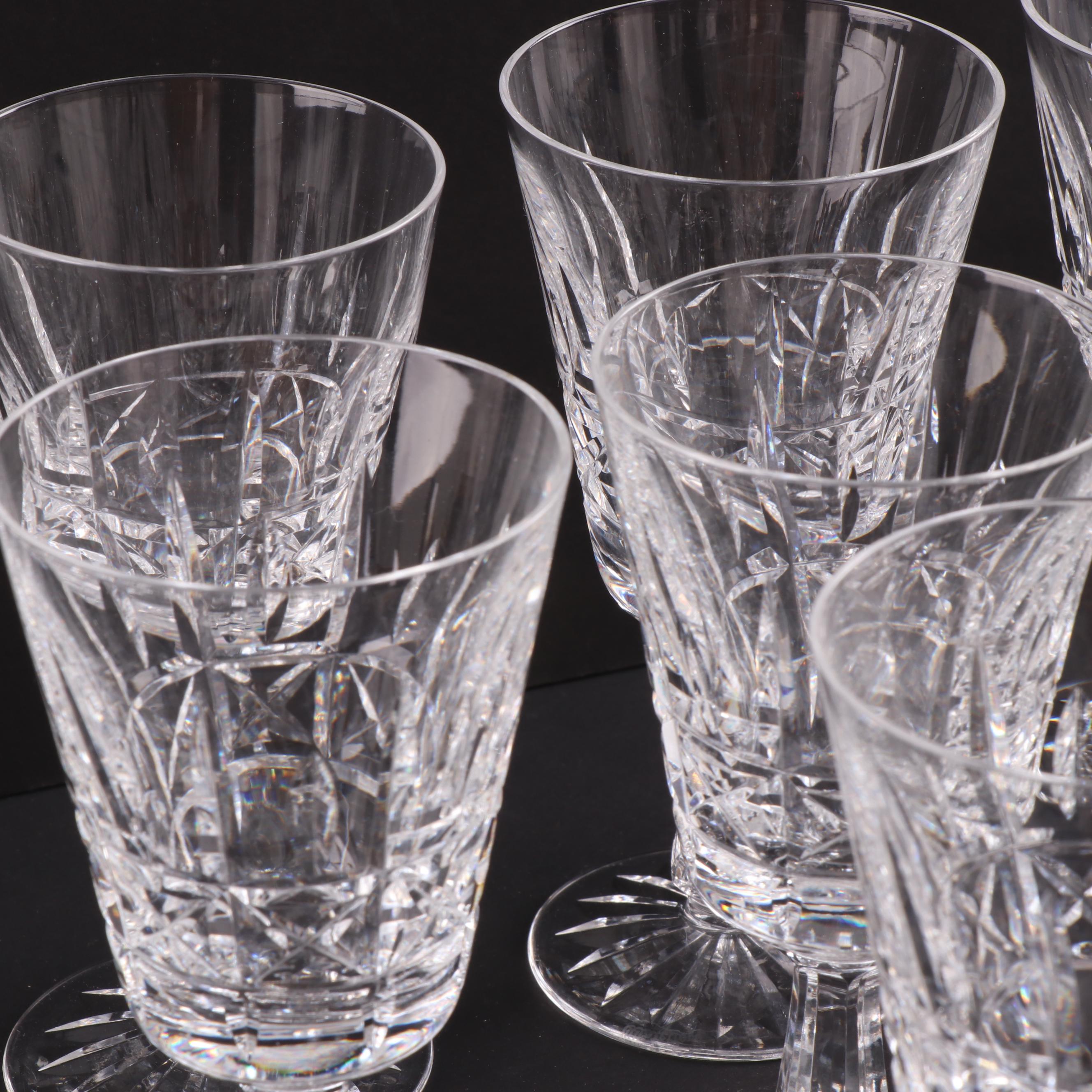 Waterford Crystal "Kylemore" Claret Wine Glasses