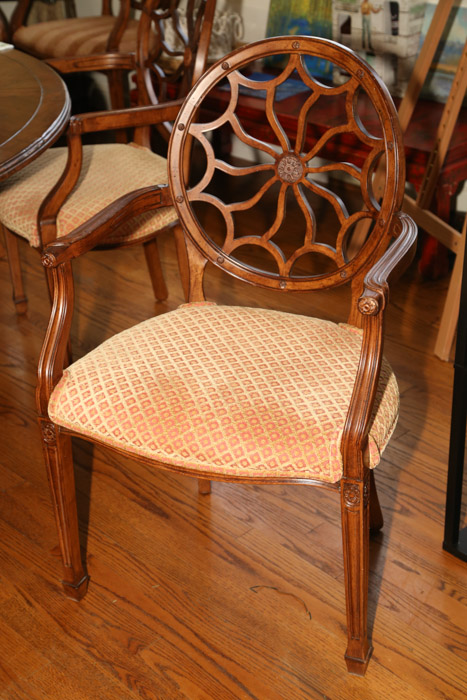 Spider Web Back Armchair, 20th Century