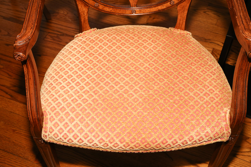 Spider Web Back Armchair, 20th Century