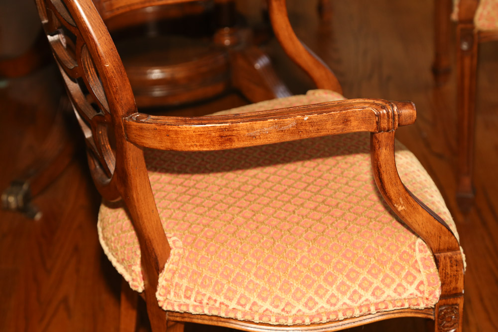 Spider Web Back Armchair, 20th Century