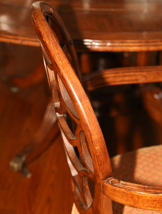 Spider Web Back Armchair, 20th Century