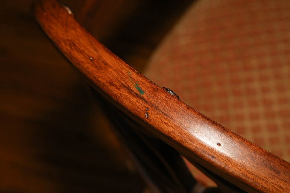 Spider Web Back Armchair, 20th Century