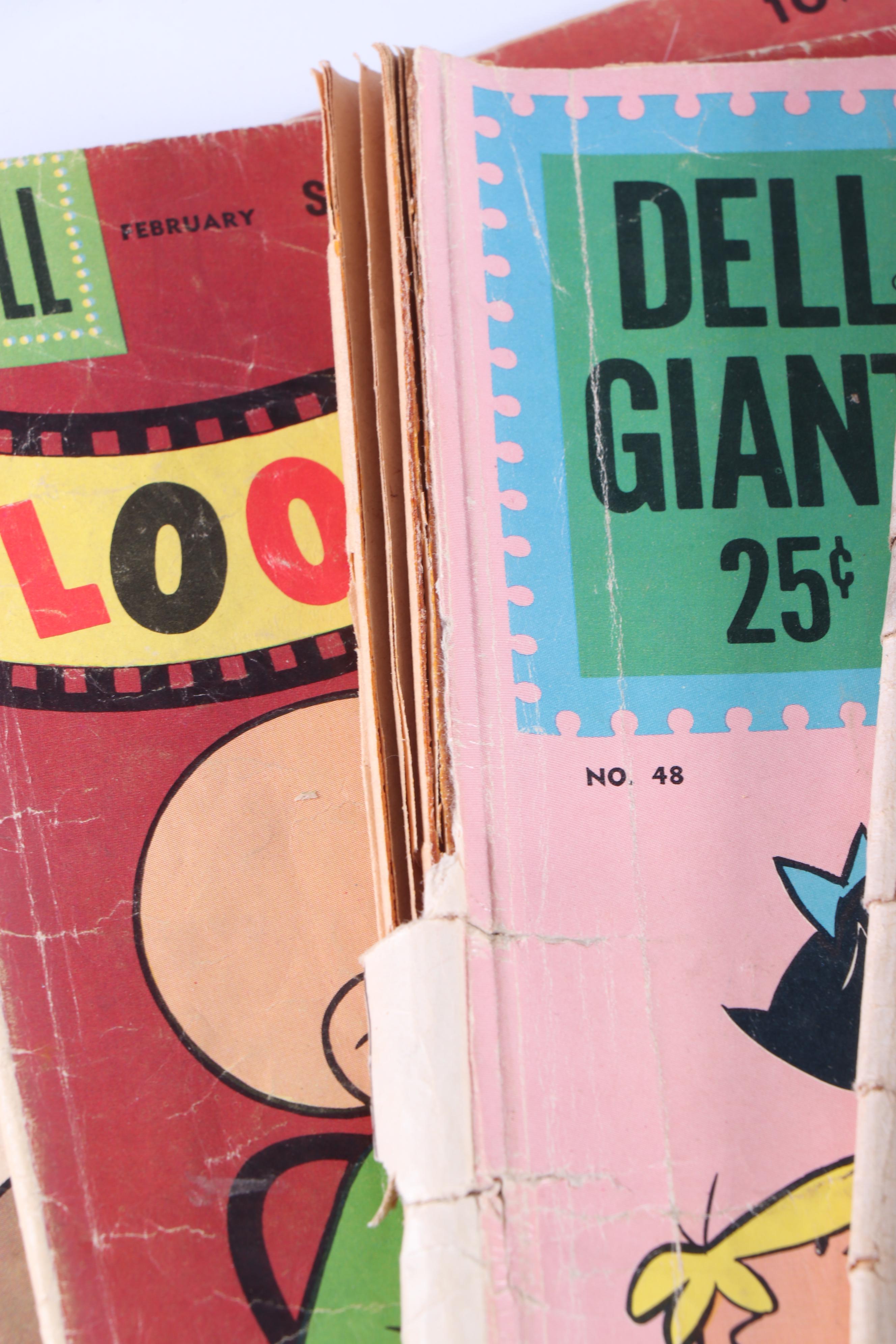 Golden and Silver Age Dell Comic Books Featuring Walt Disney