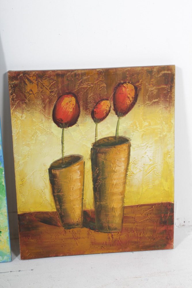 Oil and Acrylic Wall Art