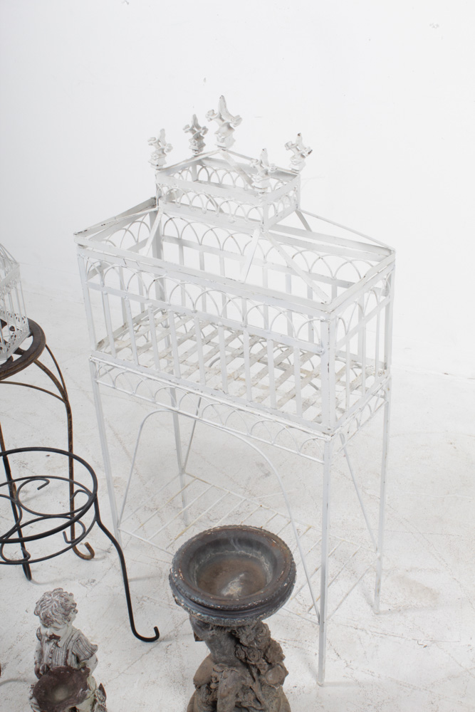 Outdoor Metal and Composite Decor