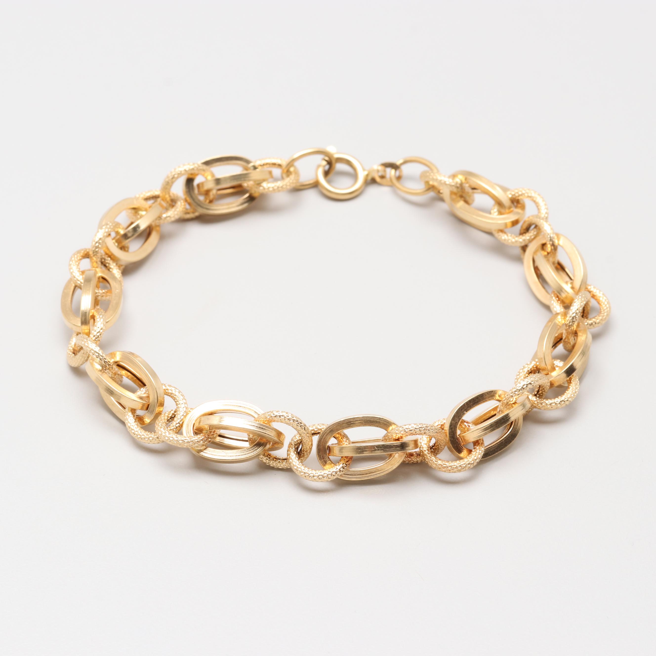 18K Yellow Gold Bracelet