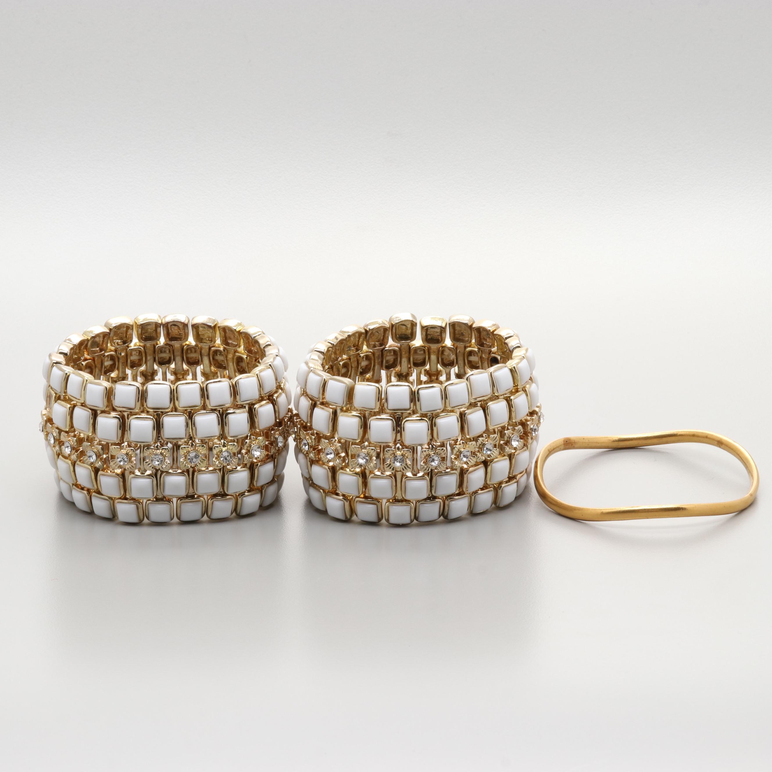 Vintage Gold Tone Cultured Pearl, Carnelian and Gemstone Jewelry