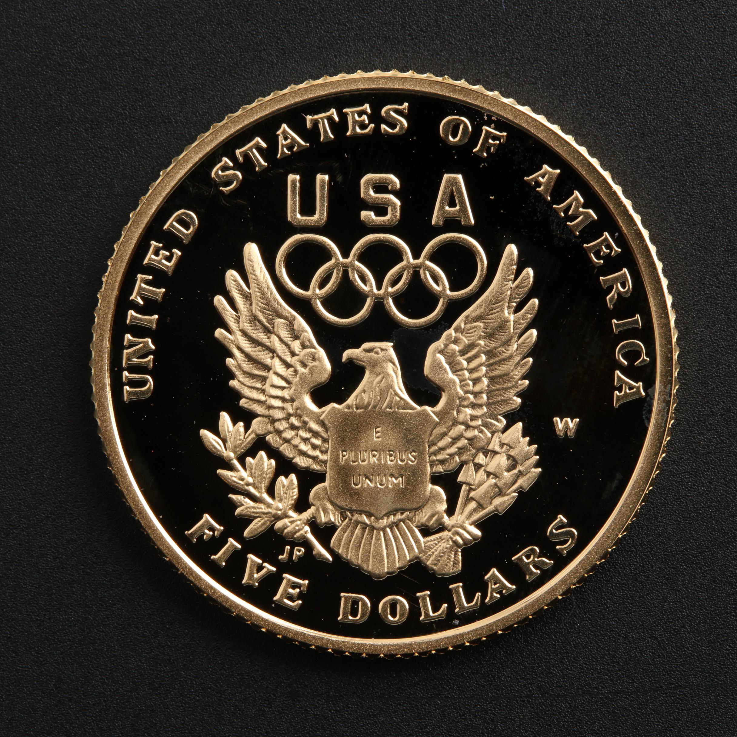 1992 U.S. Olympic Commemorative Three Coin Proof Set