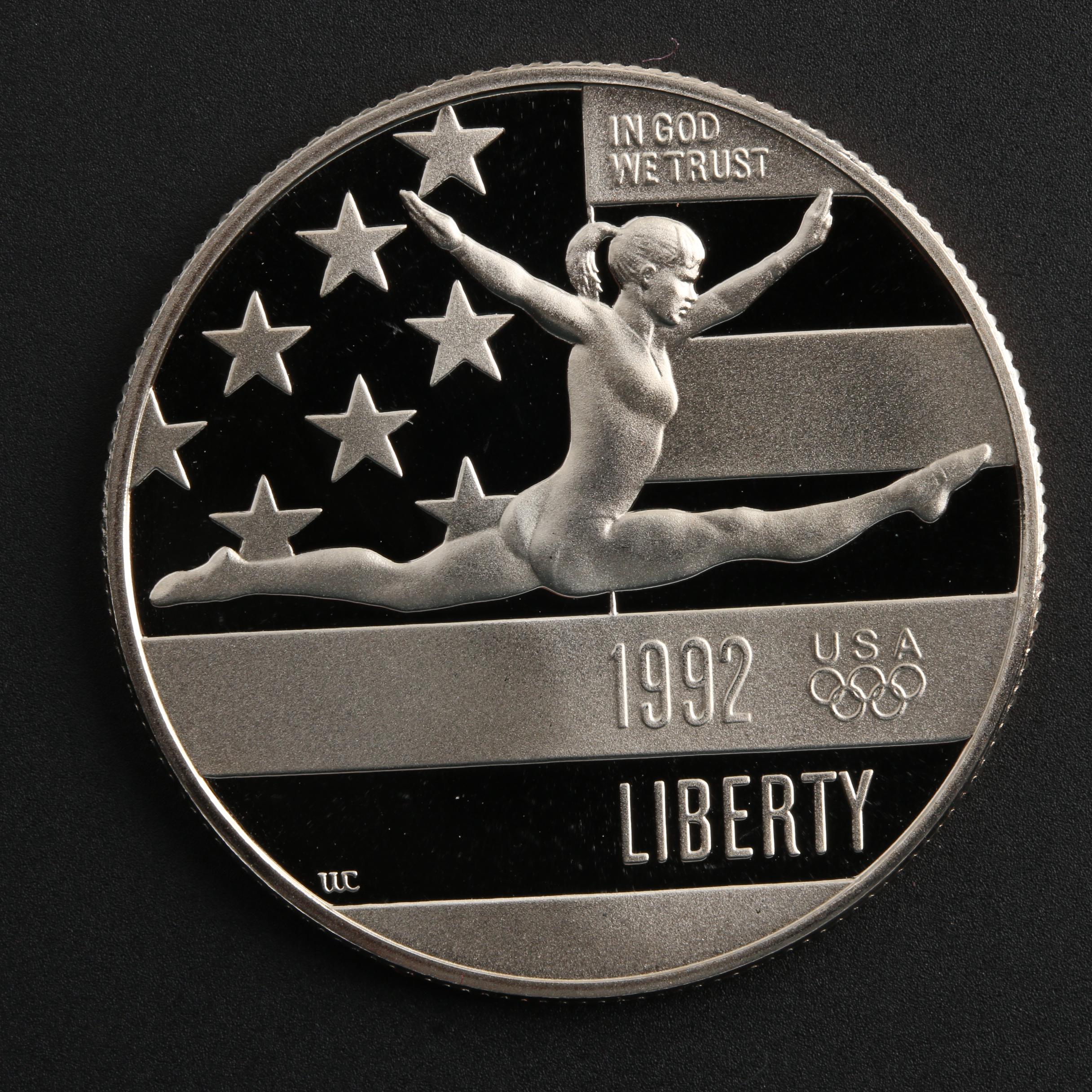 1992 U.S. Olympic Commemorative Three Coin Proof Set