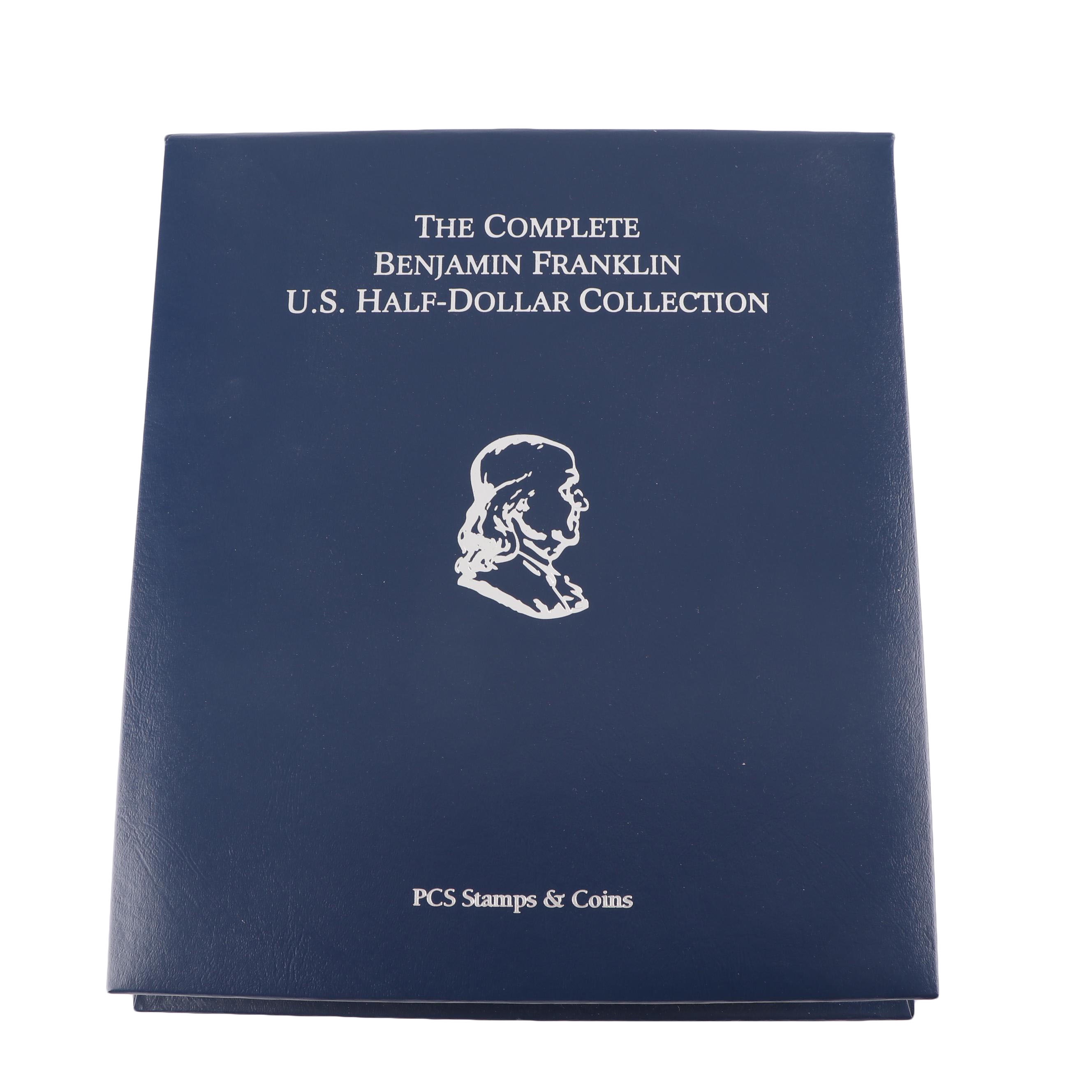 PCS Complete Benjamin Franklin U.S. Half-Dollar Collection Album