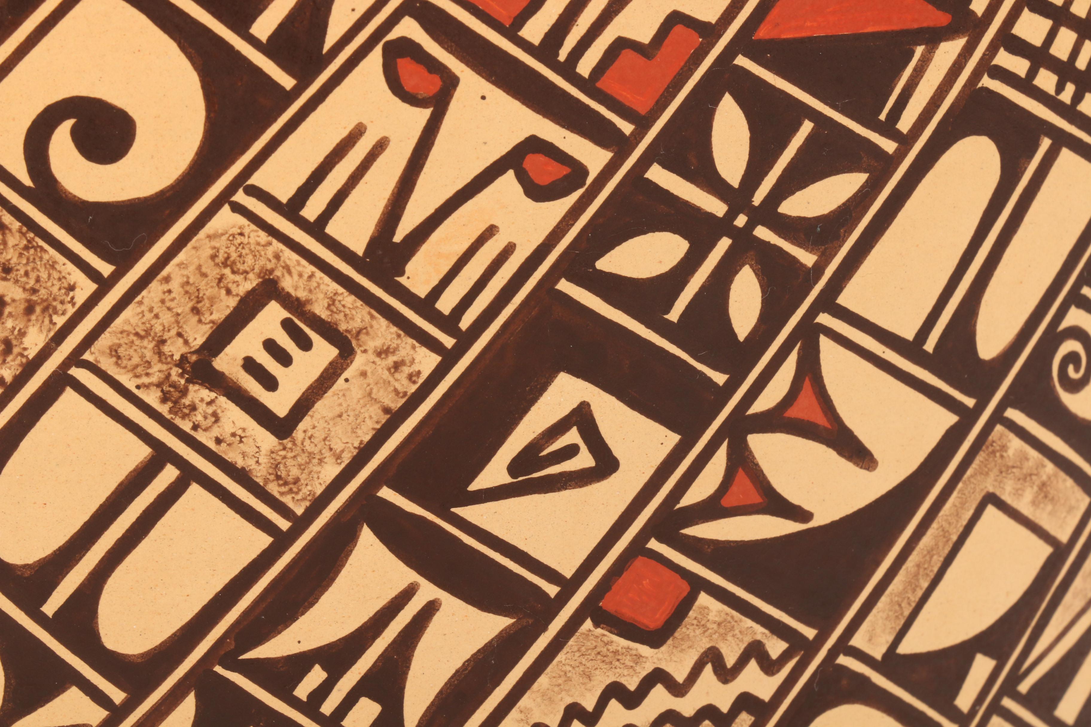 JoFern Silas Puffer Hopi Pueblo Polychrome Vase