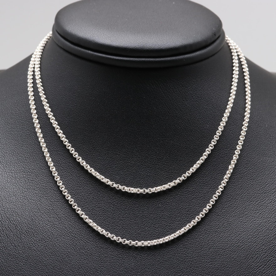 Sterling Silver Rolo Chain