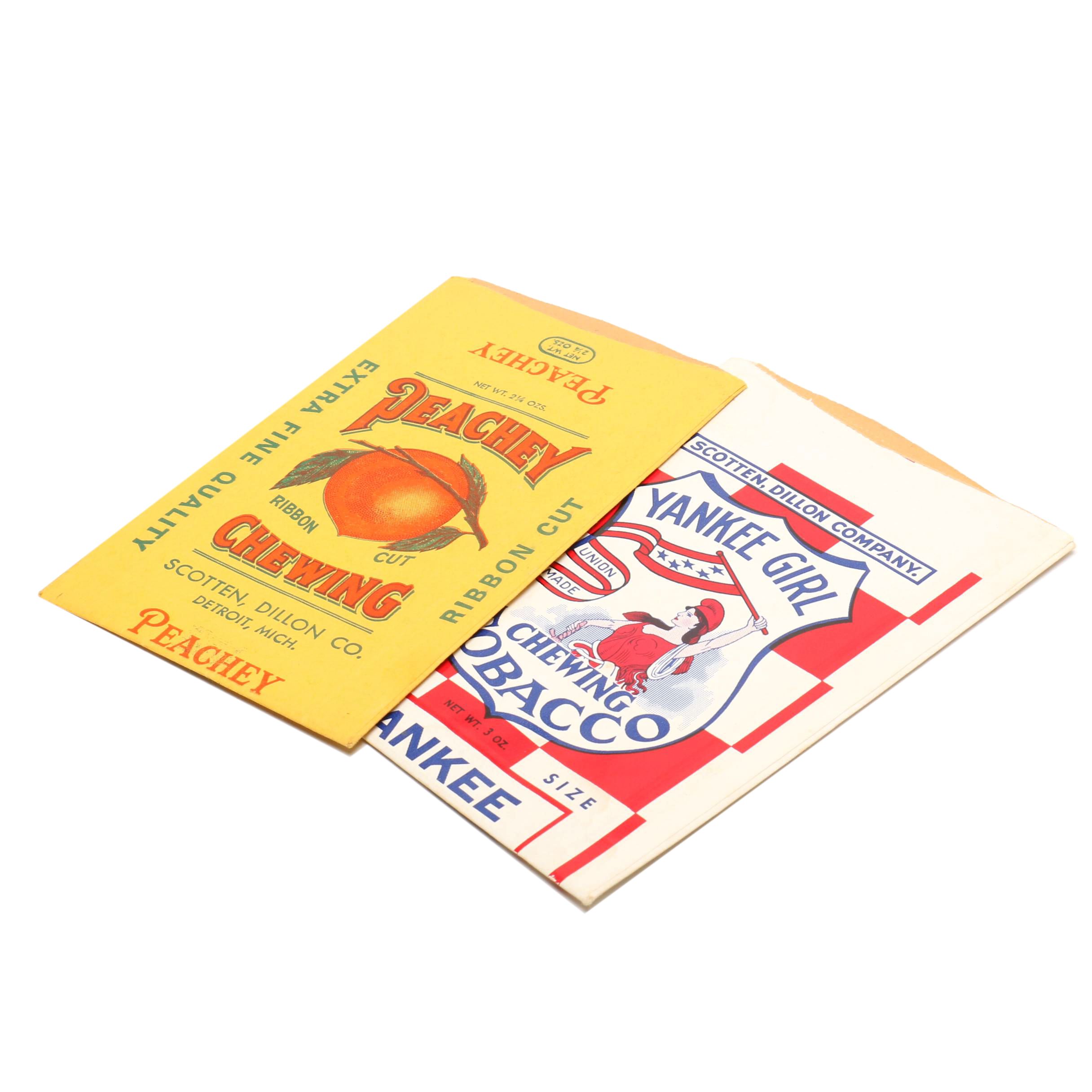 Mid-Century Era Tobacco Advertising Tins