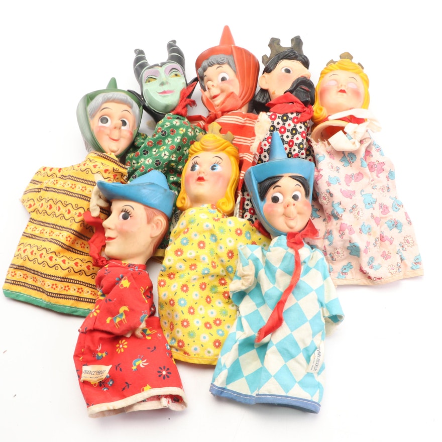 Walt Disney Prod. "Sleeping Beauty" Hand Puppets, circa 1950