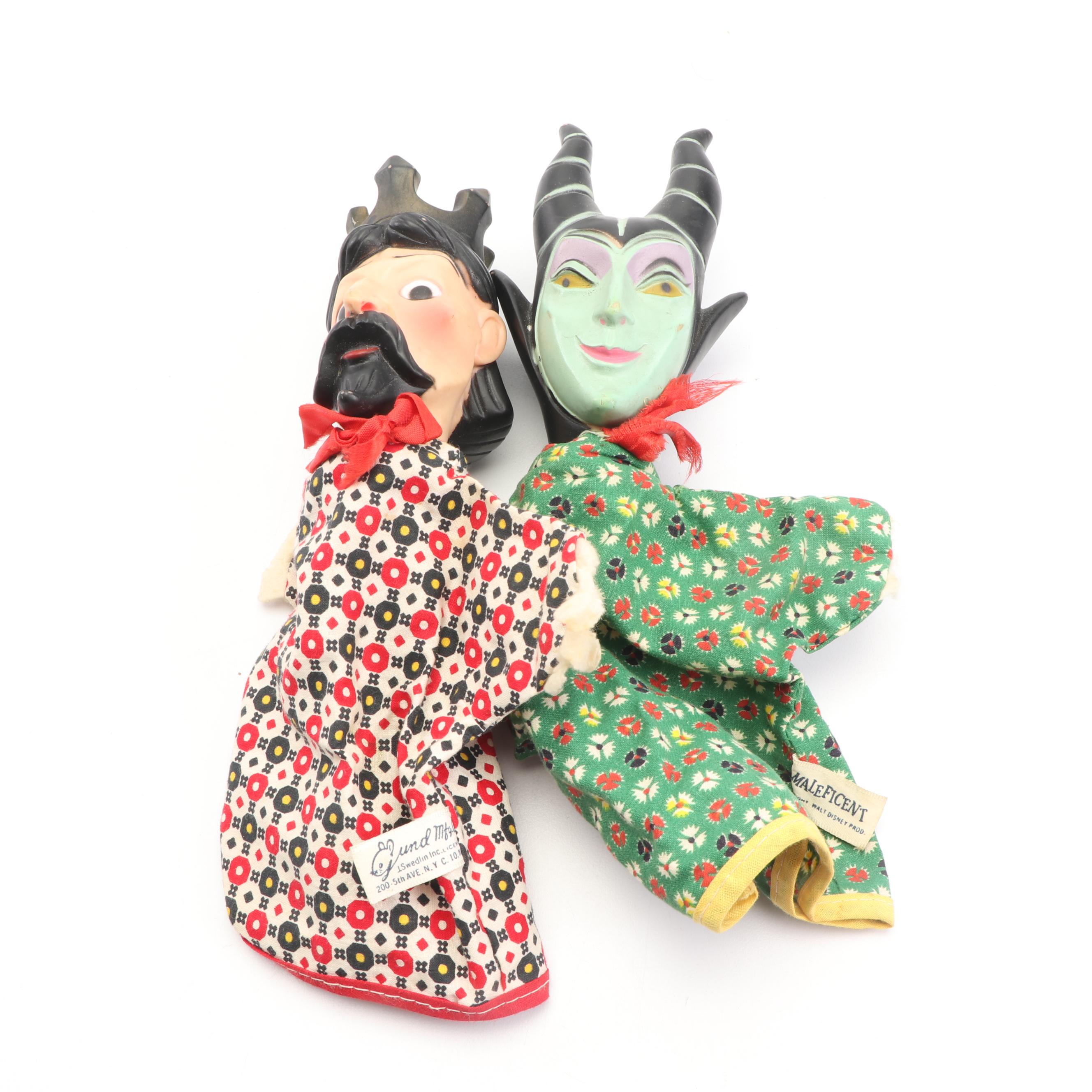Walt Disney Prod. "Sleeping Beauty" Hand Puppets, circa 1950