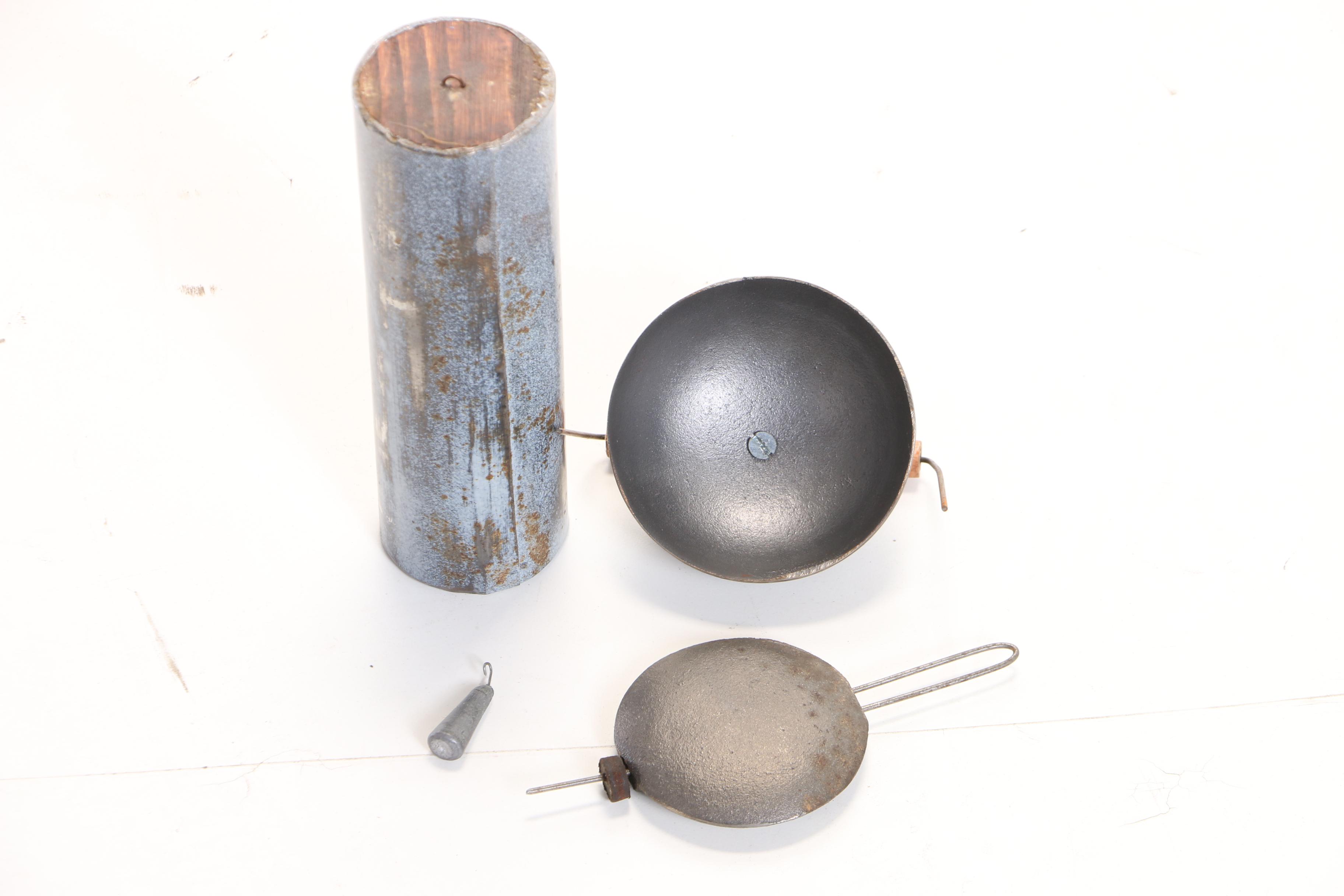 Federal Cherrywood, Maple, and Mahogany Tall Case Clock by Riley Whiting