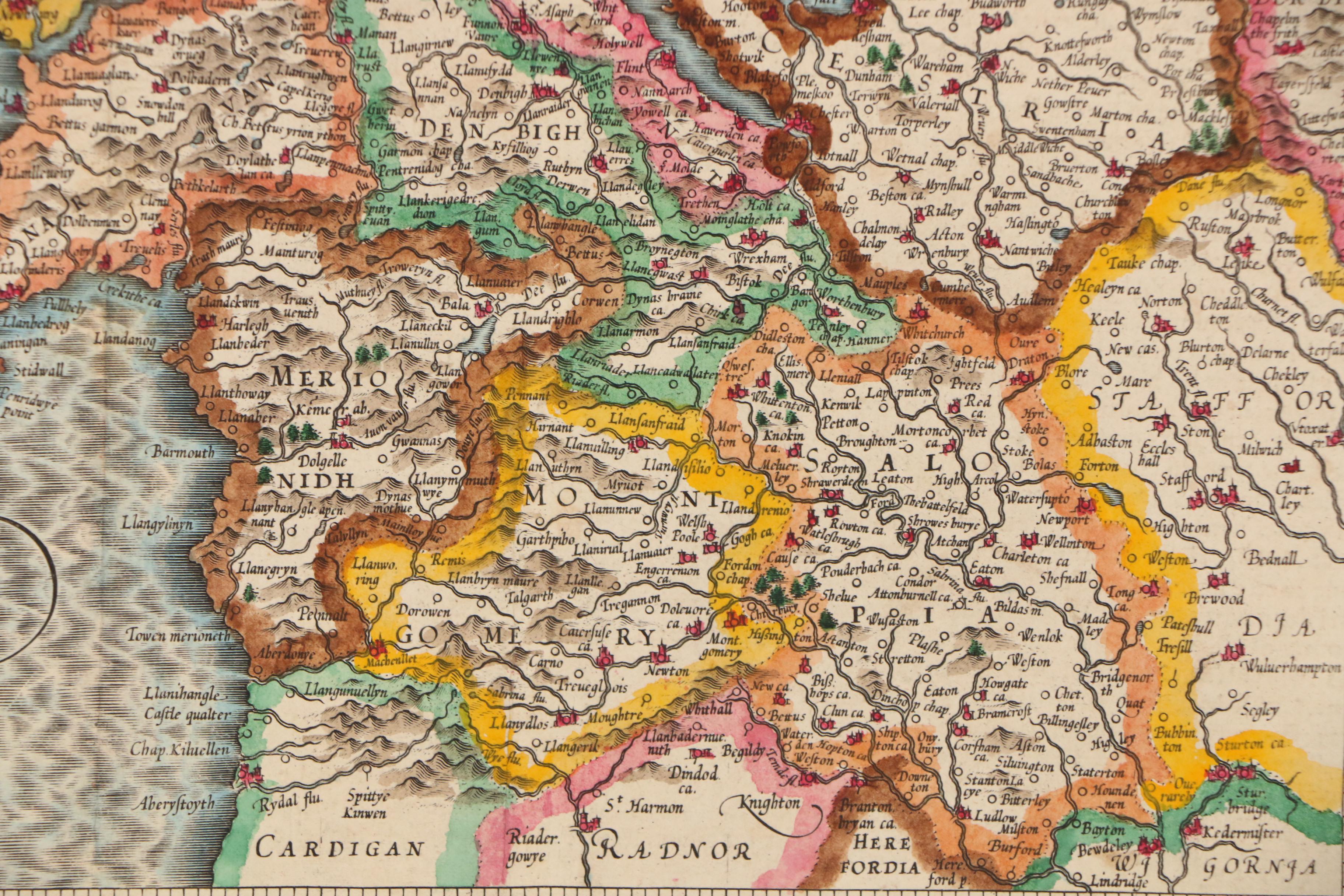 17th Century Map Engravings After Gerard Mercator and Jodocus Hondius