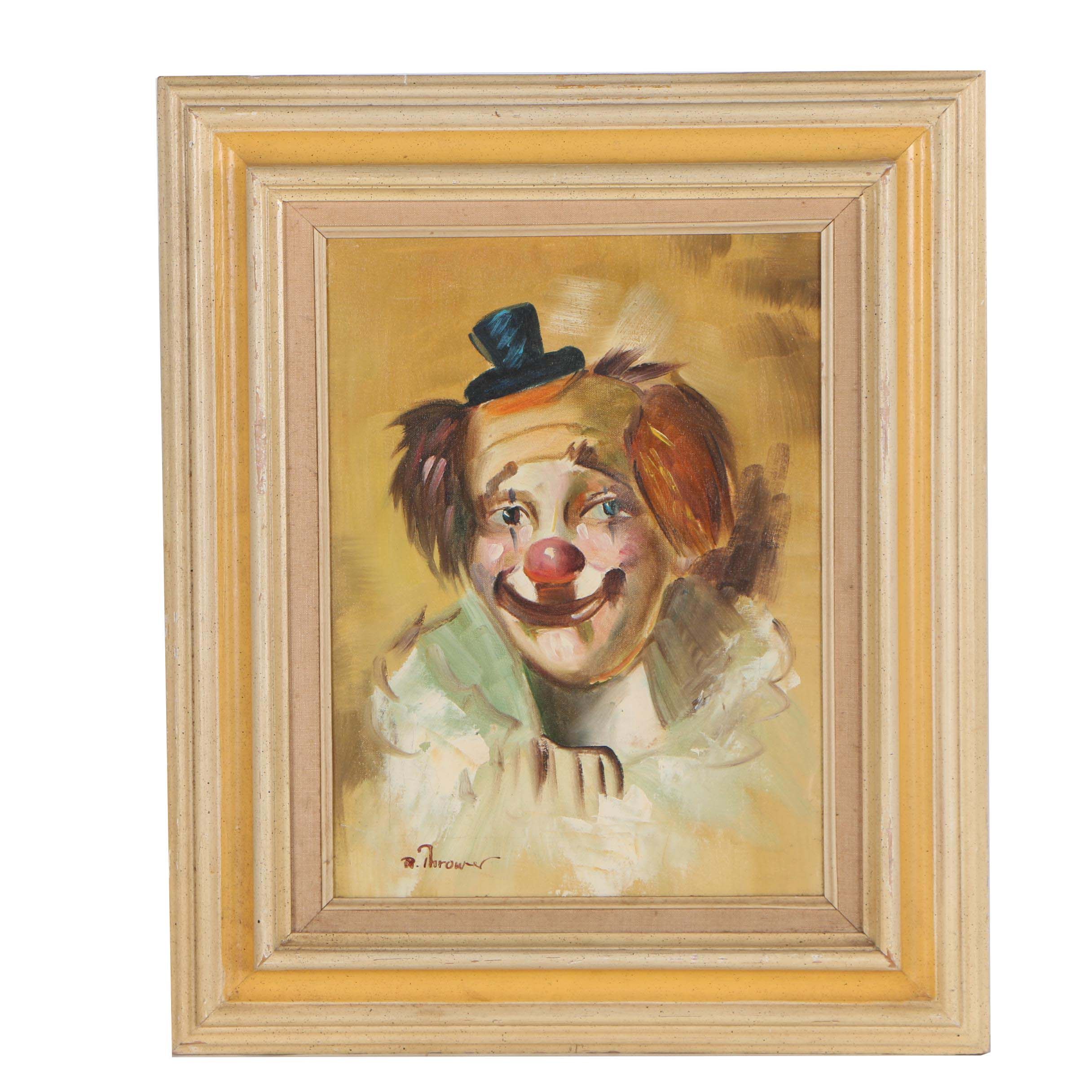 R. Thrower Oil Painting