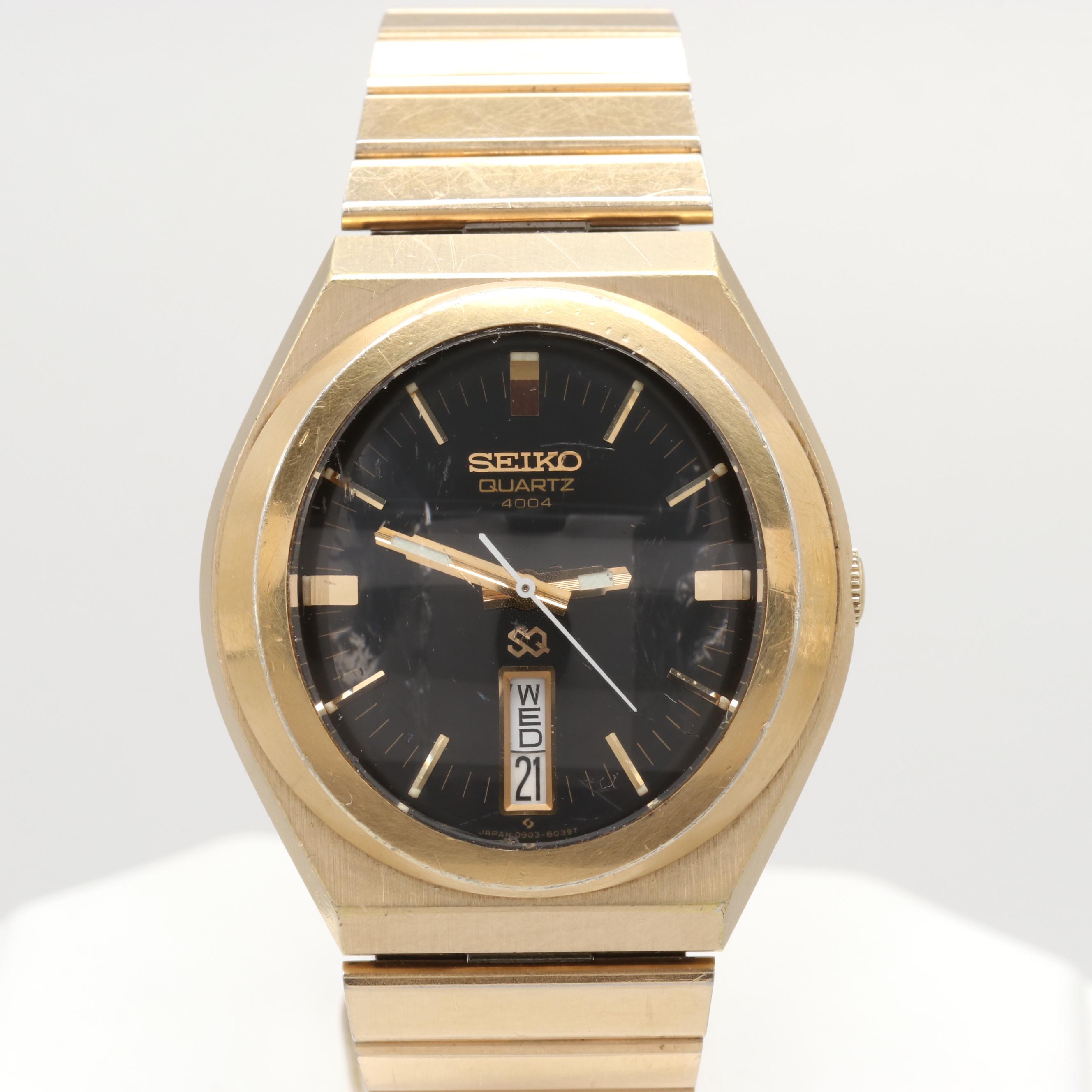 Seiko 4004 Stainless Steel Quartz Watch