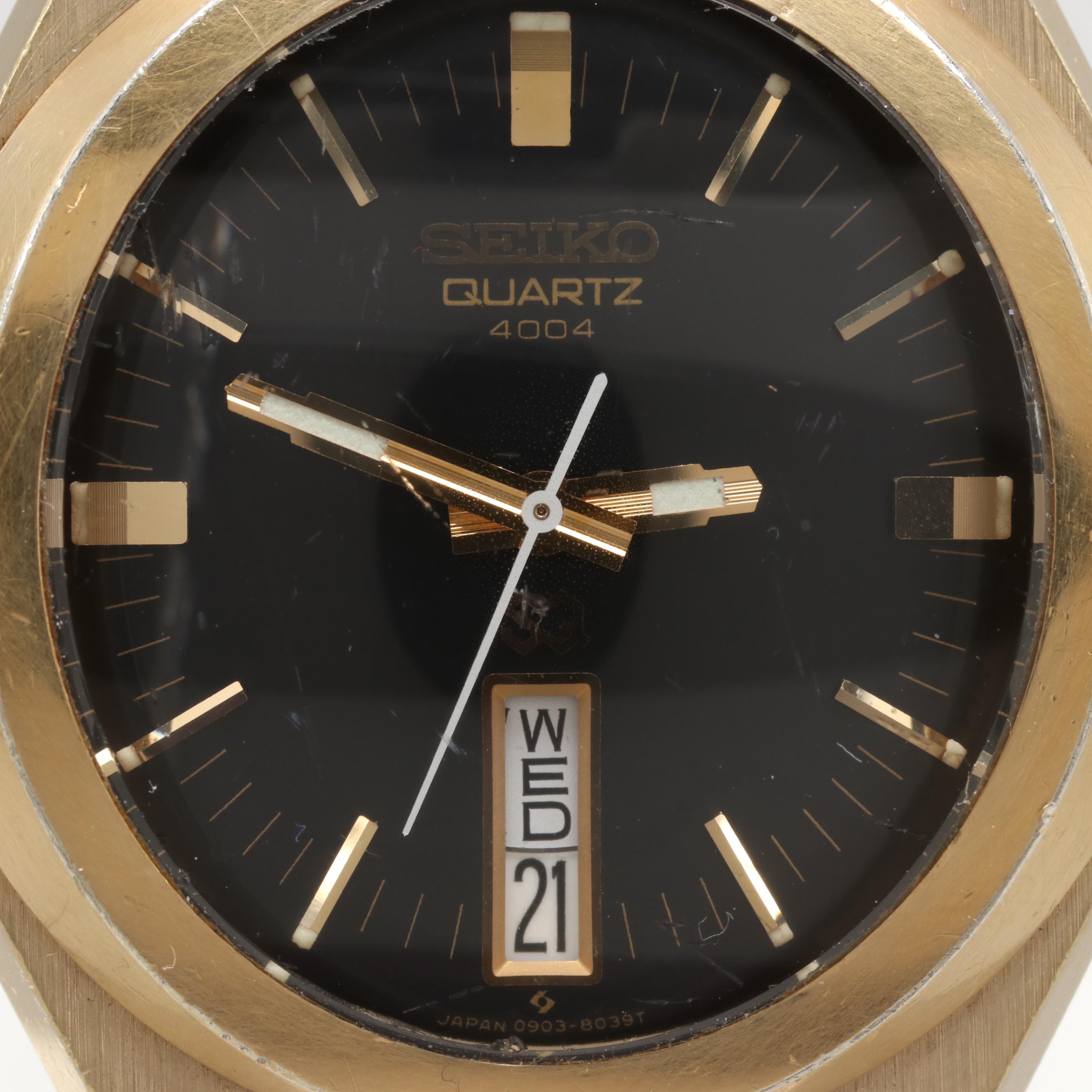 Seiko 4004 Stainless Steel Quartz Watch