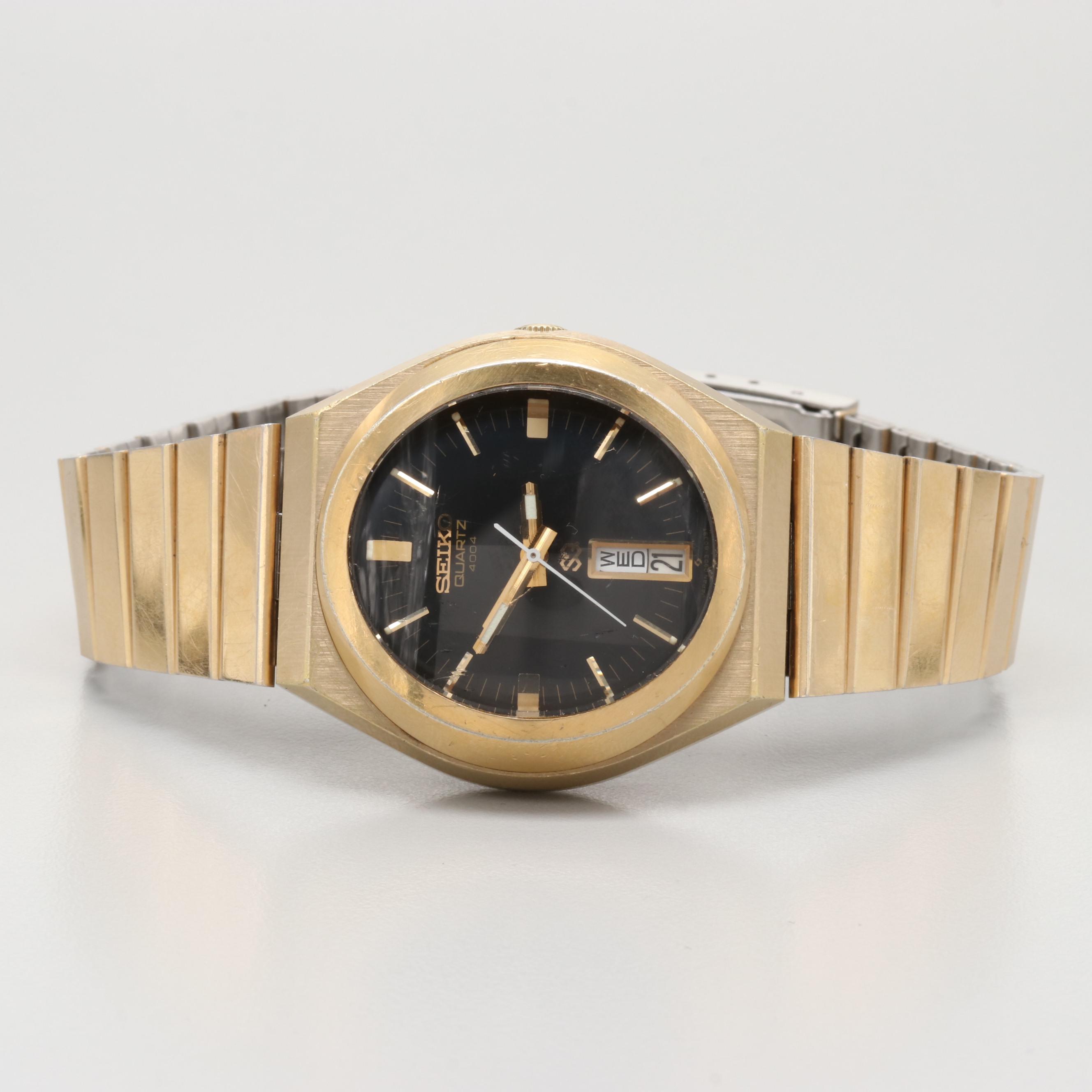 Seiko 4004 Stainless Steel Quartz Watch