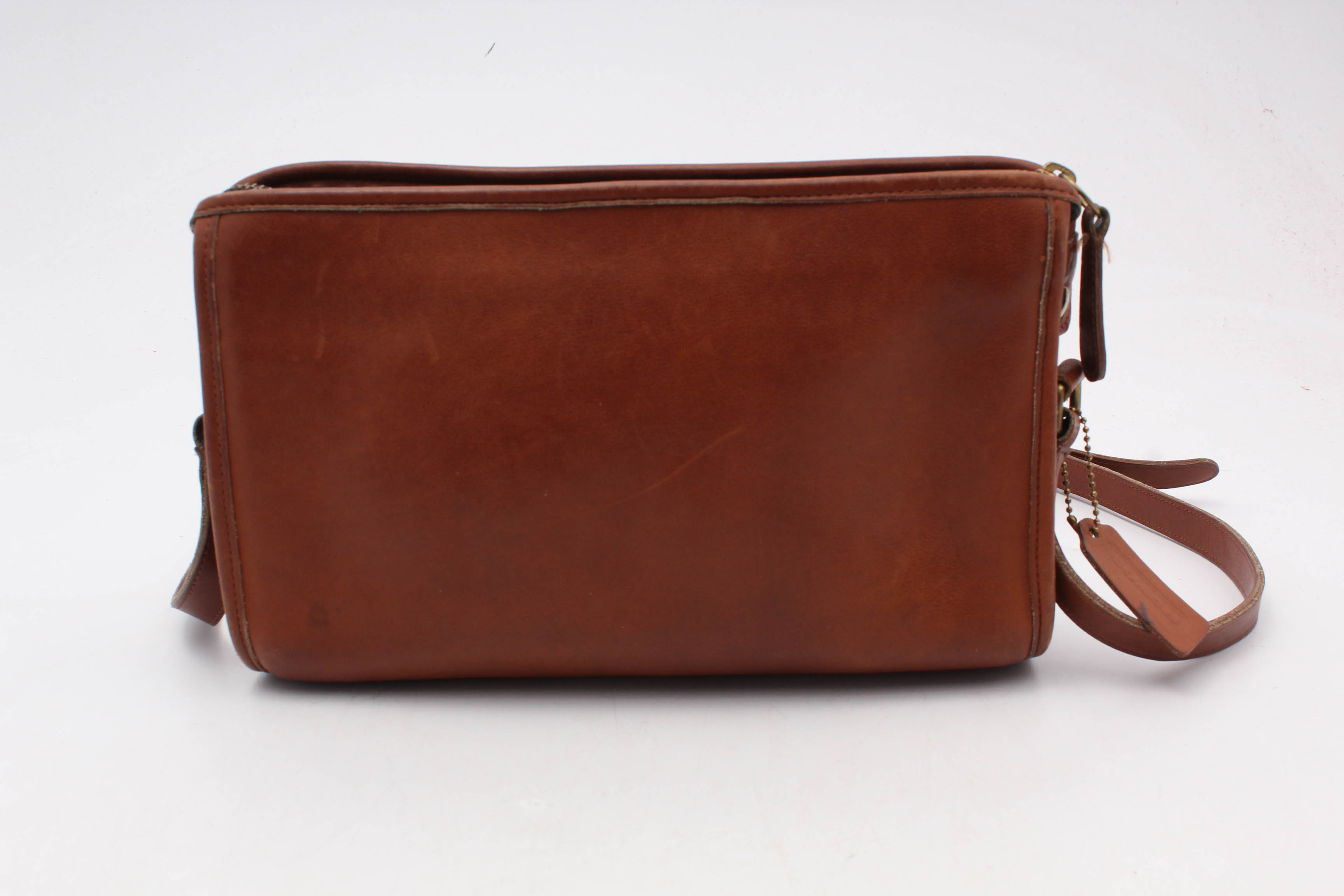 Coach Cognac Leather Crossbody Handbag