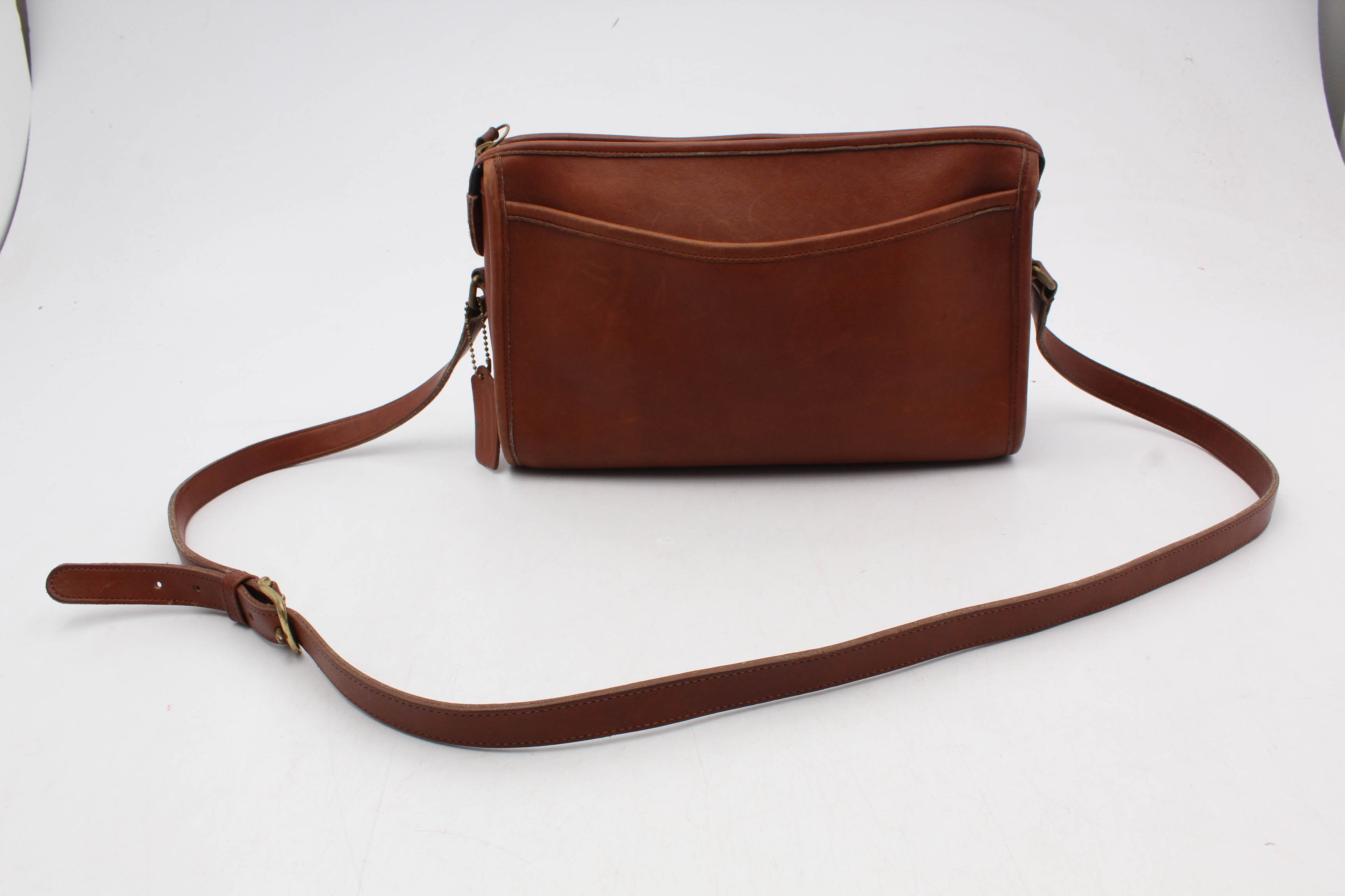 Coach Cognac Leather Crossbody Handbag