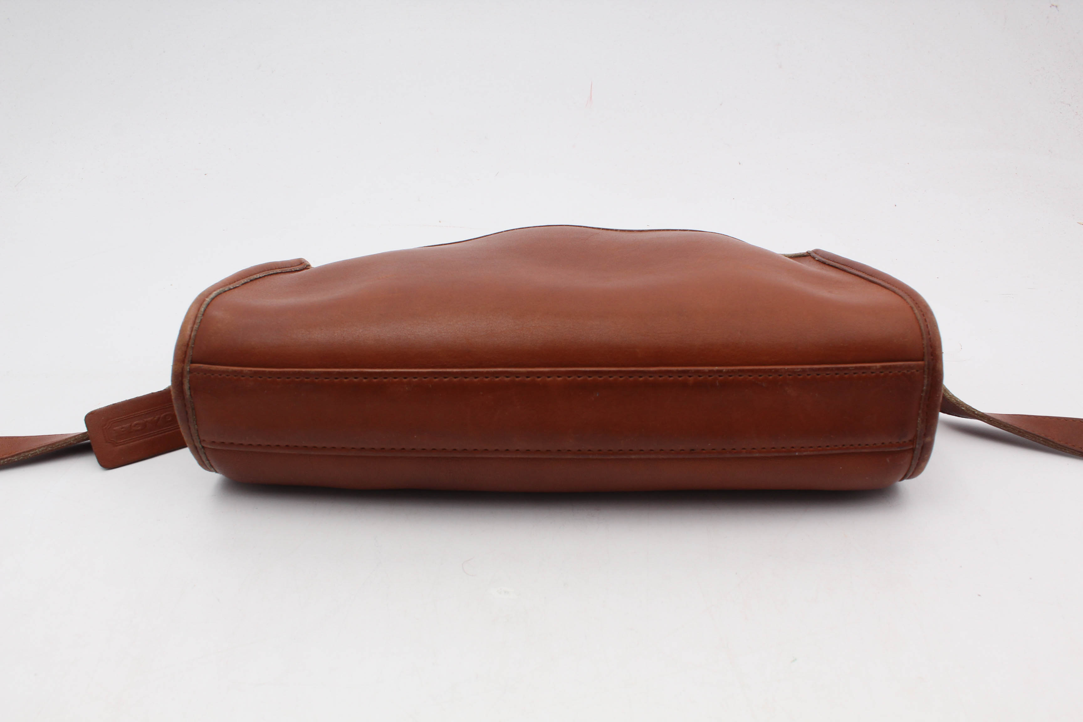 Coach Cognac Leather Crossbody Handbag