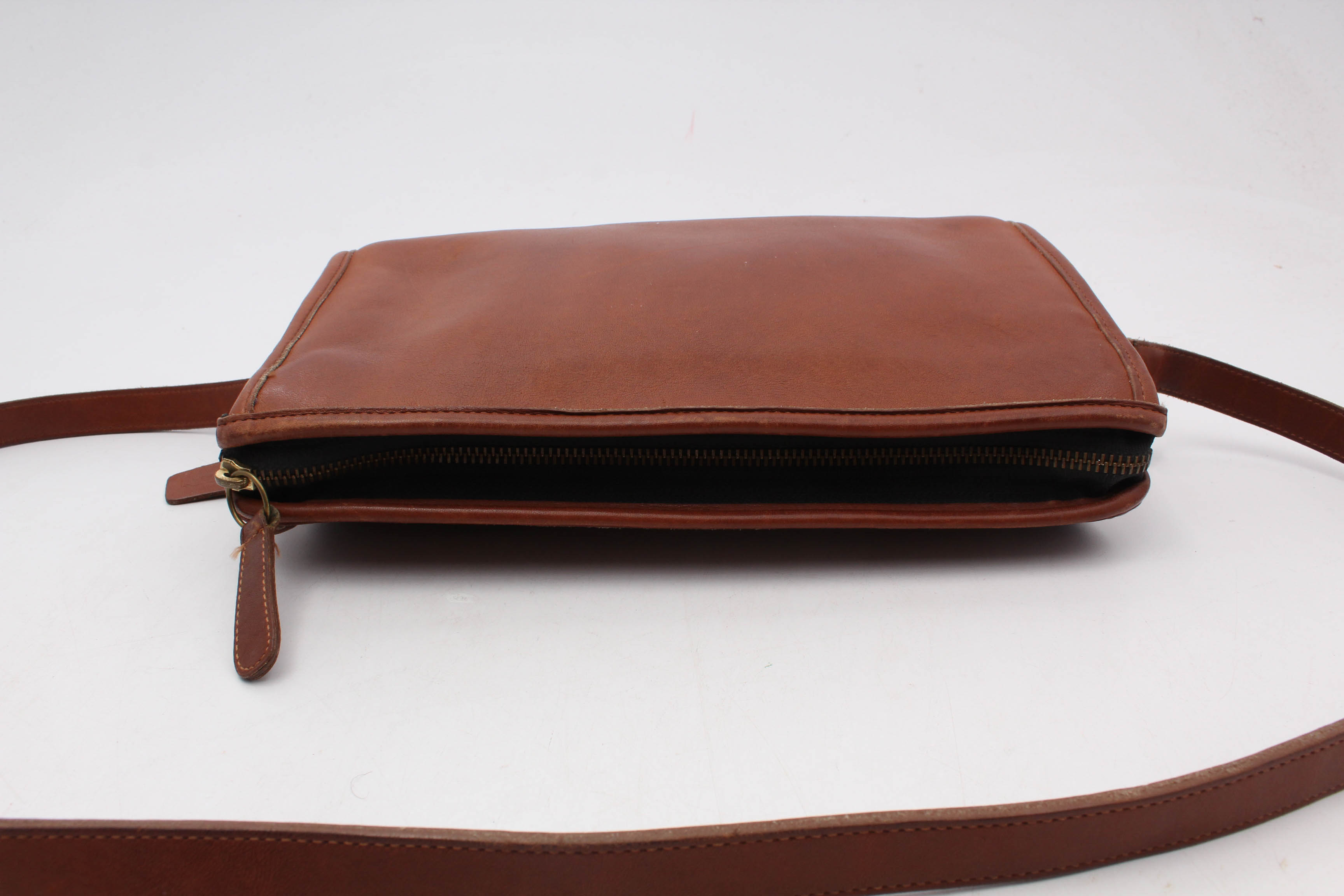 Coach Cognac Leather Crossbody Handbag