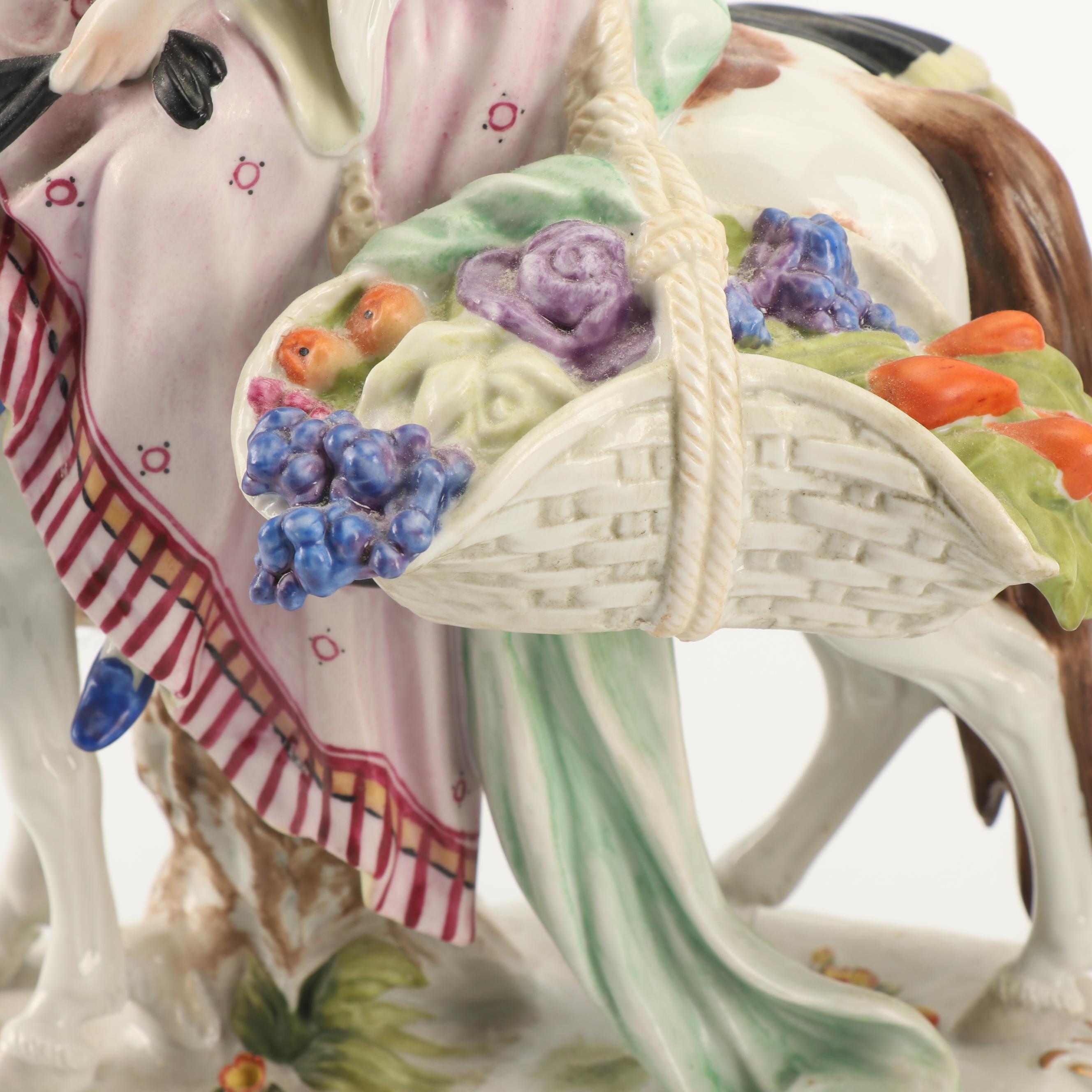 Felix Zeh Scheibe Alsbach German Porcelain Figurines